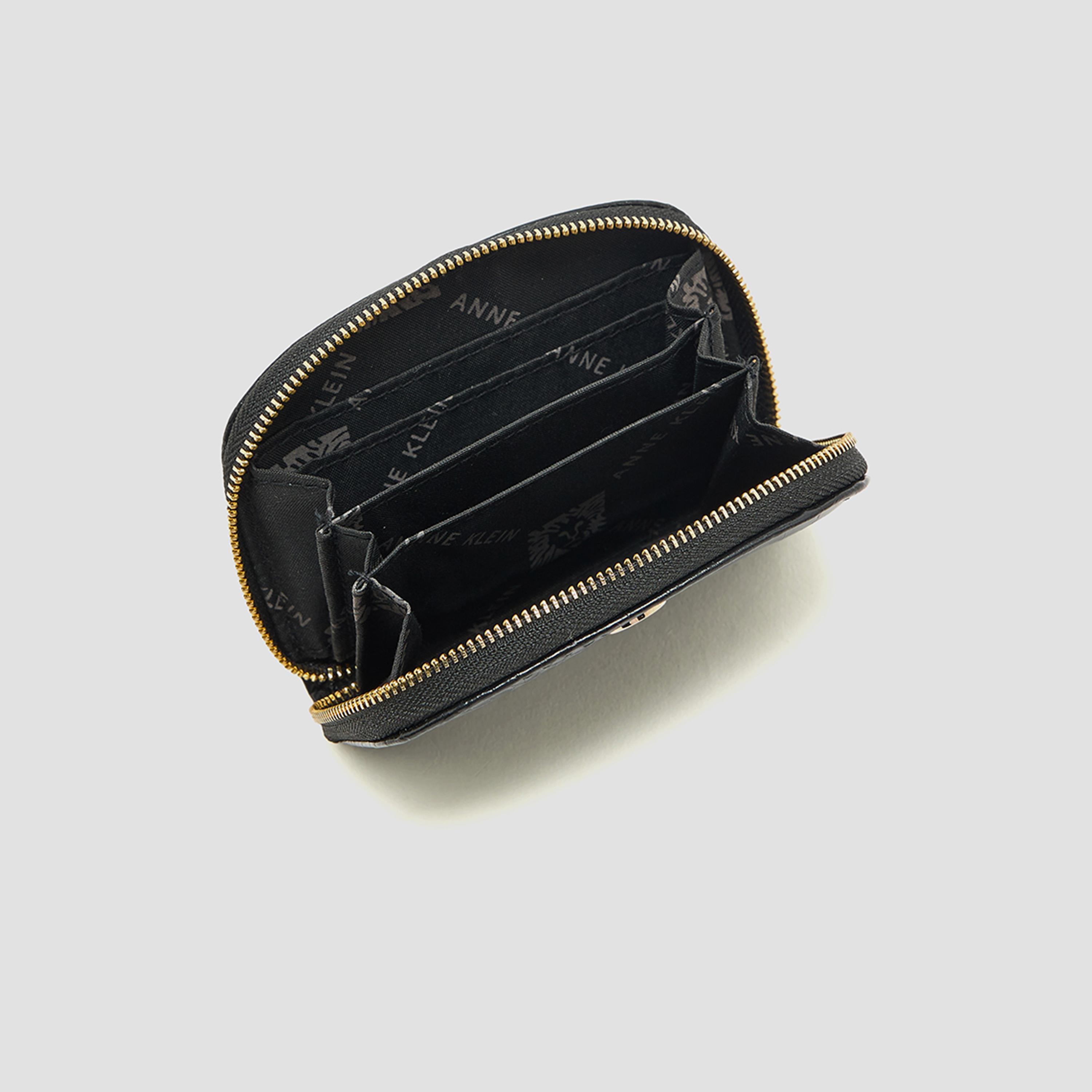 آن كلين - حامل بطاقات مزخرف بسحاب-women-bagsandwallets-wallets-image-5