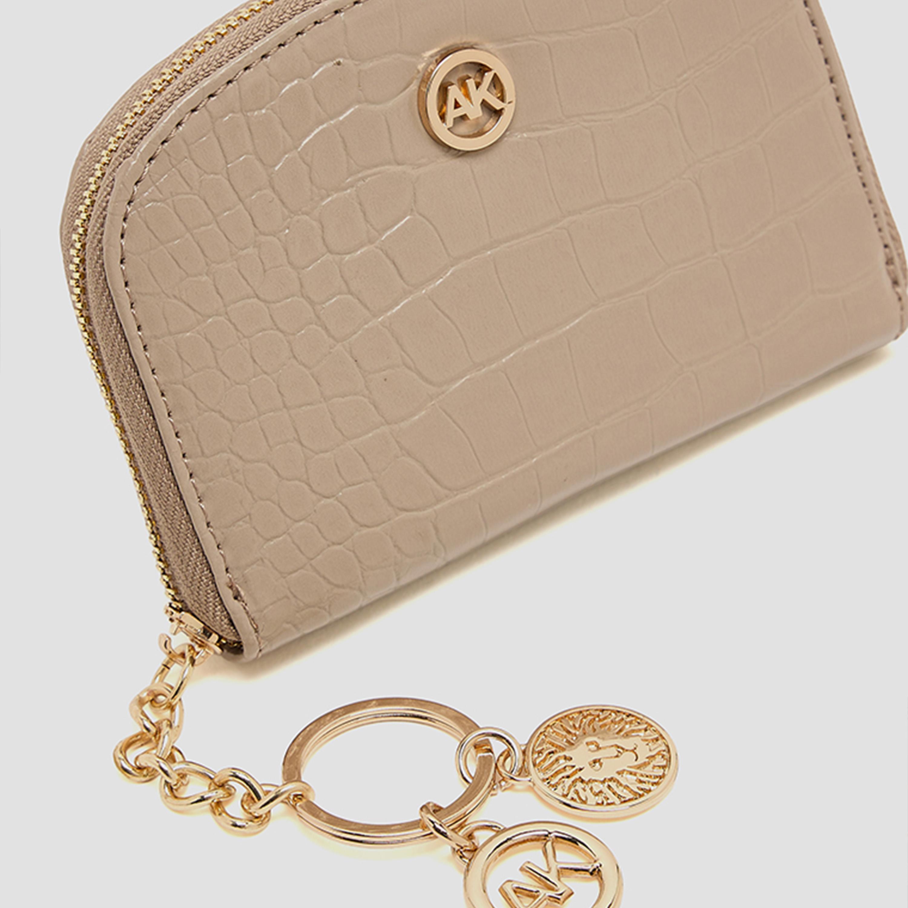 آن كلين - حامل بطاقات مزخرف بسحاب-women-bagsandwallets-wallets-image-4