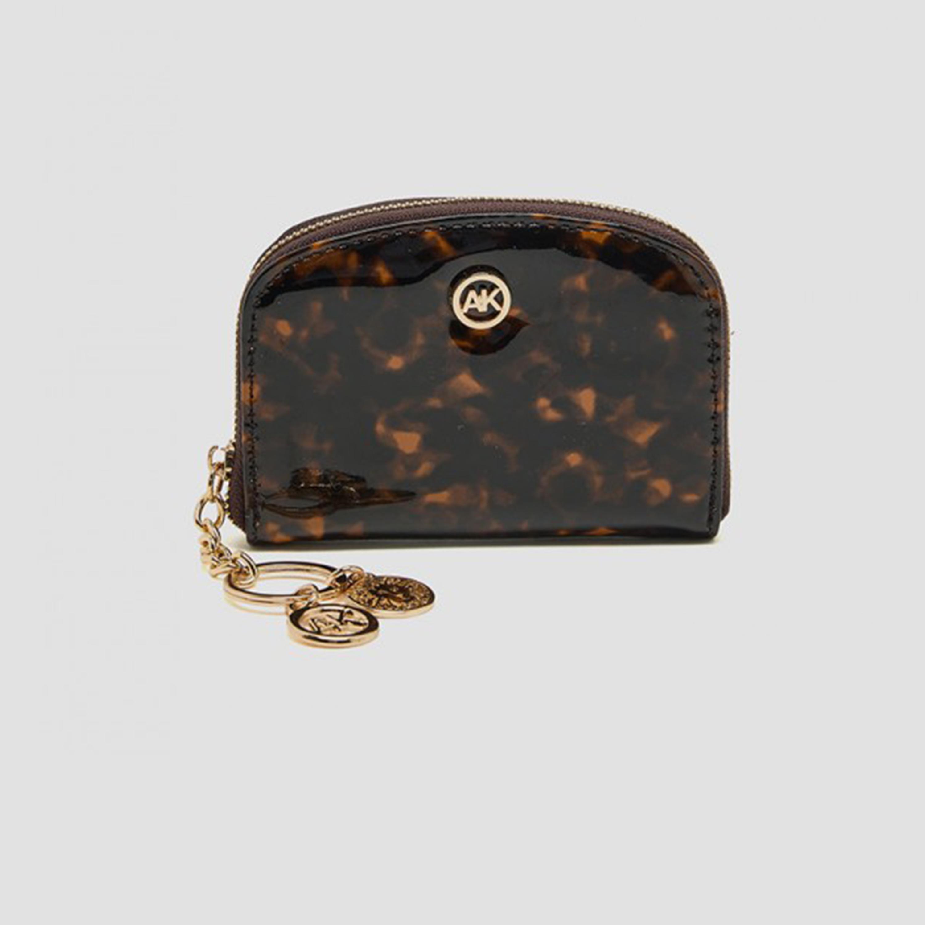 آن كلين - حامل بطاقات مطبوع بسحاب-women-bagsandwallets-wallets-image-1
