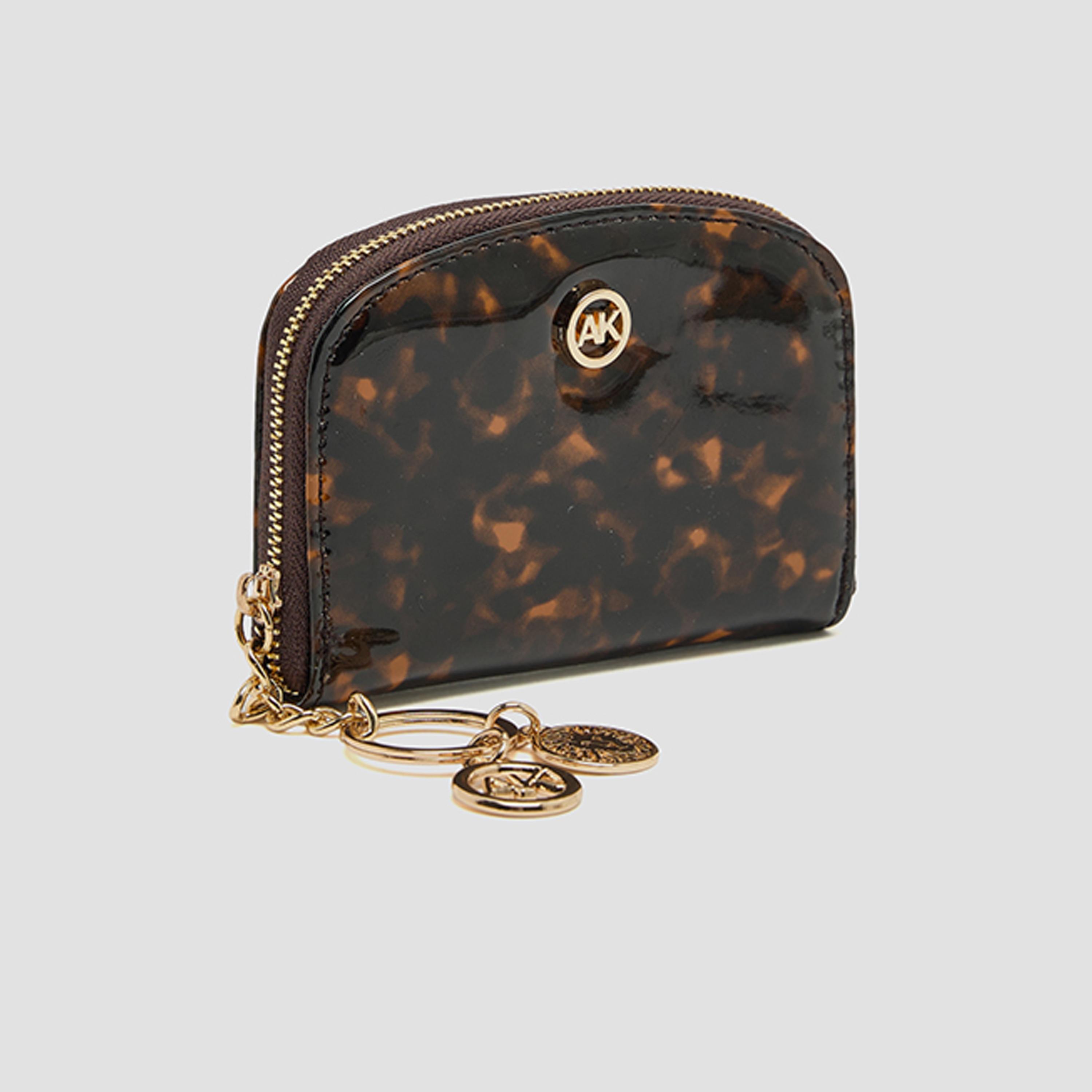 Anne Klein Printed Cardholder with Zipper-women-bagsandwallets-wallets-image-2