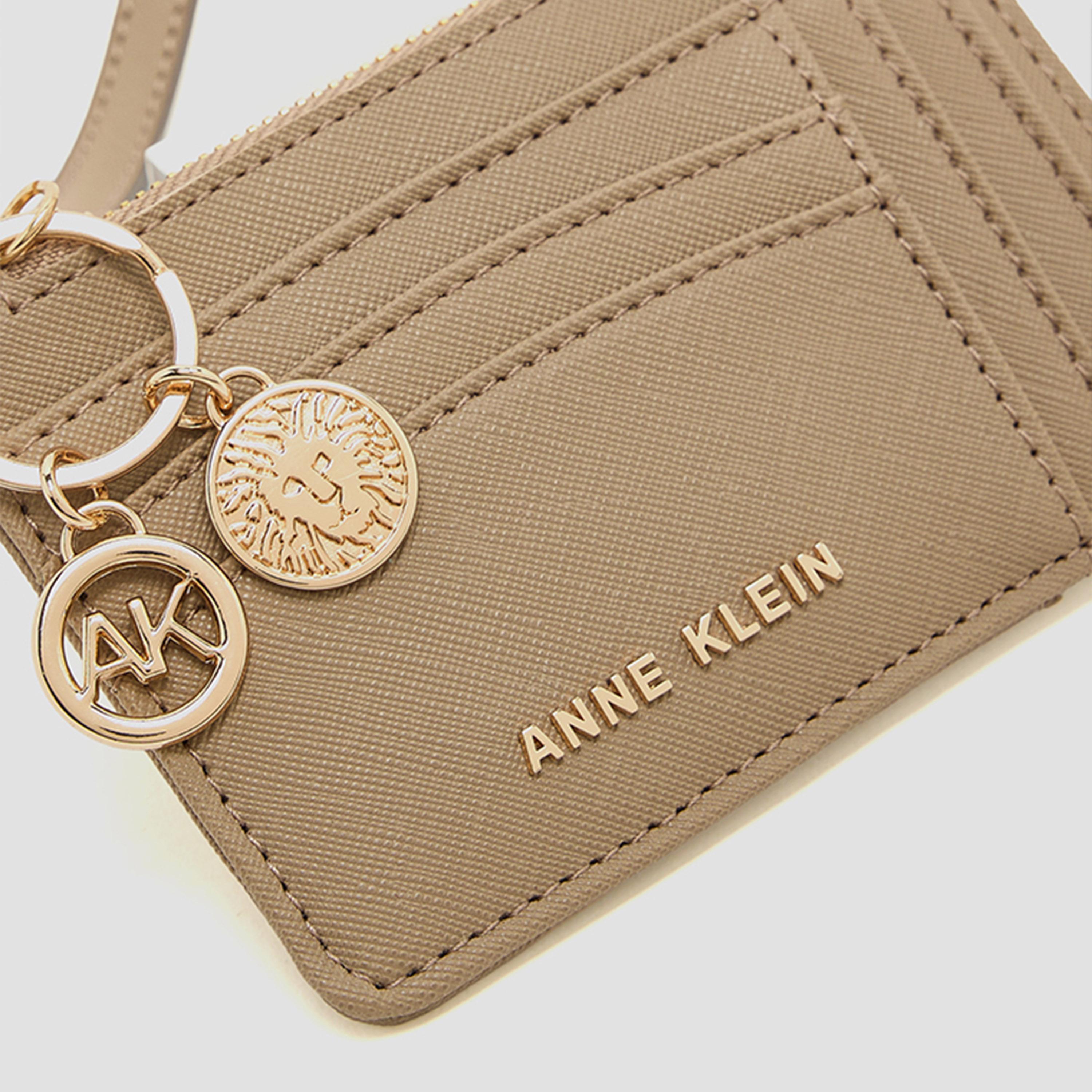 Anne Klein Textured Wallet with Zipper-women-bagsandwallets-wallets-image-4