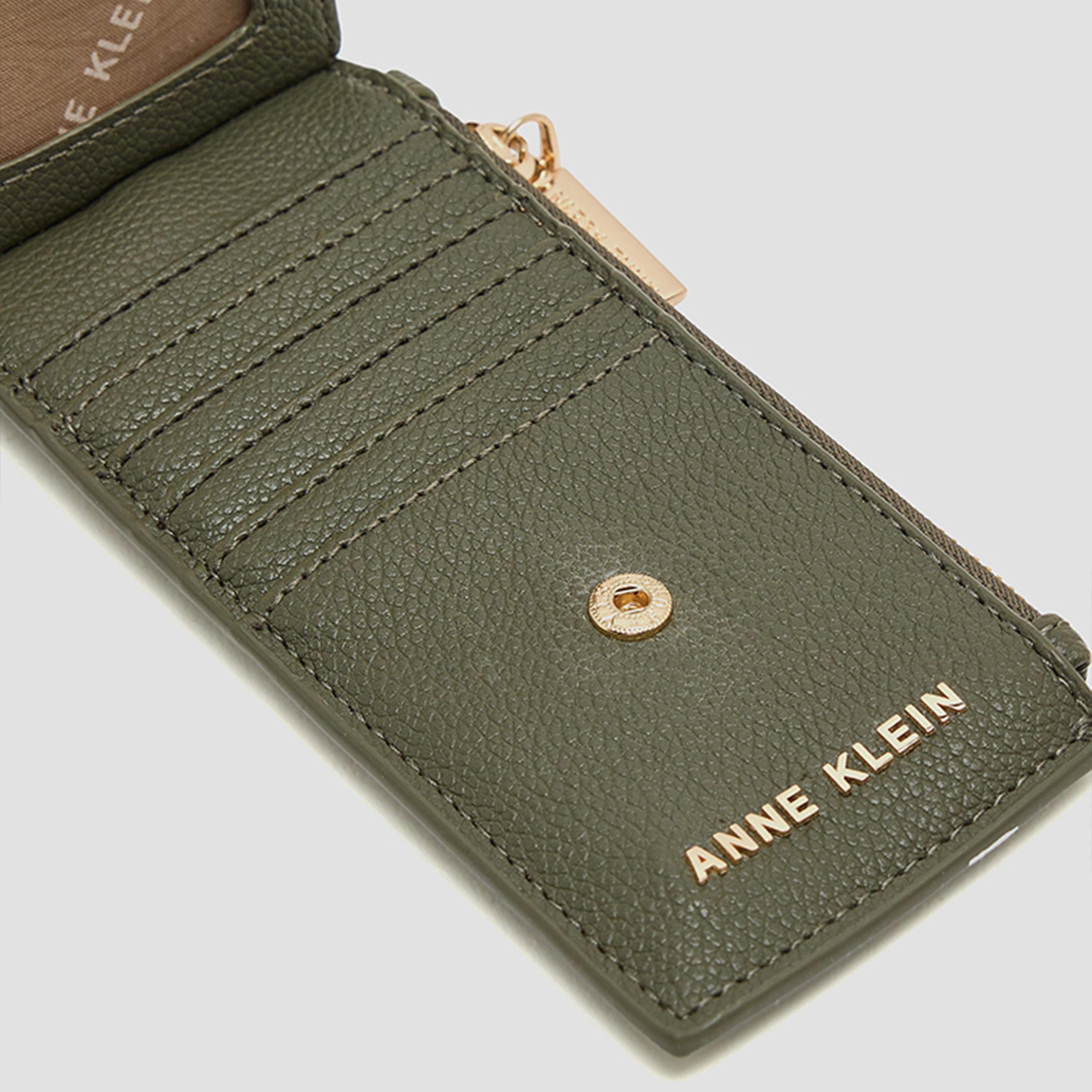 Anne Klein Textured Wallet with Zipper-women-bagsandwallets-wallets-image-4