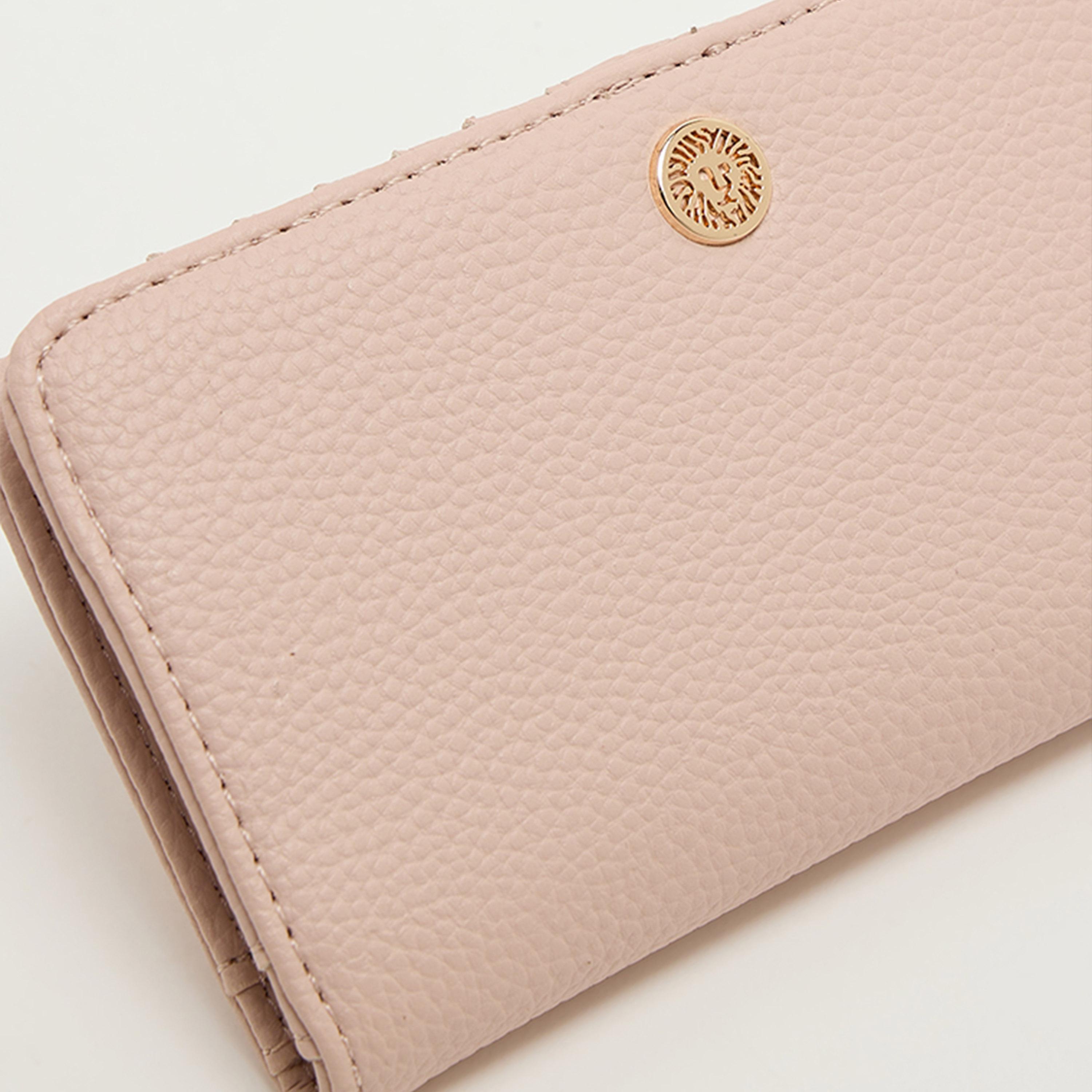 Anne Klein Textured Wallet with Magnetic Closure-women-bagsandwallets-wallets-image-4