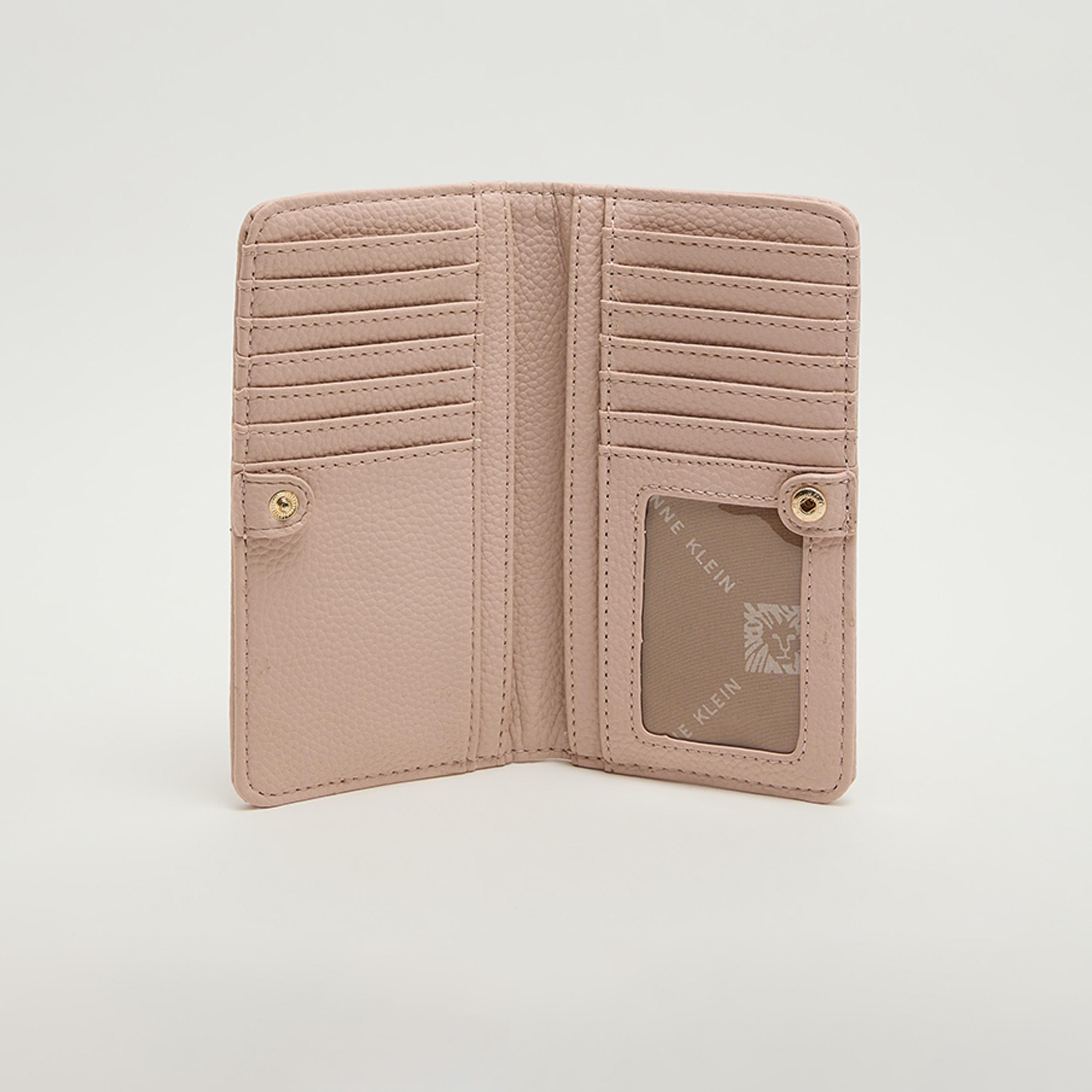 Anne Klein Textured Wallet with Magnetic Closure-women-bagsandwallets-wallets-image-5
