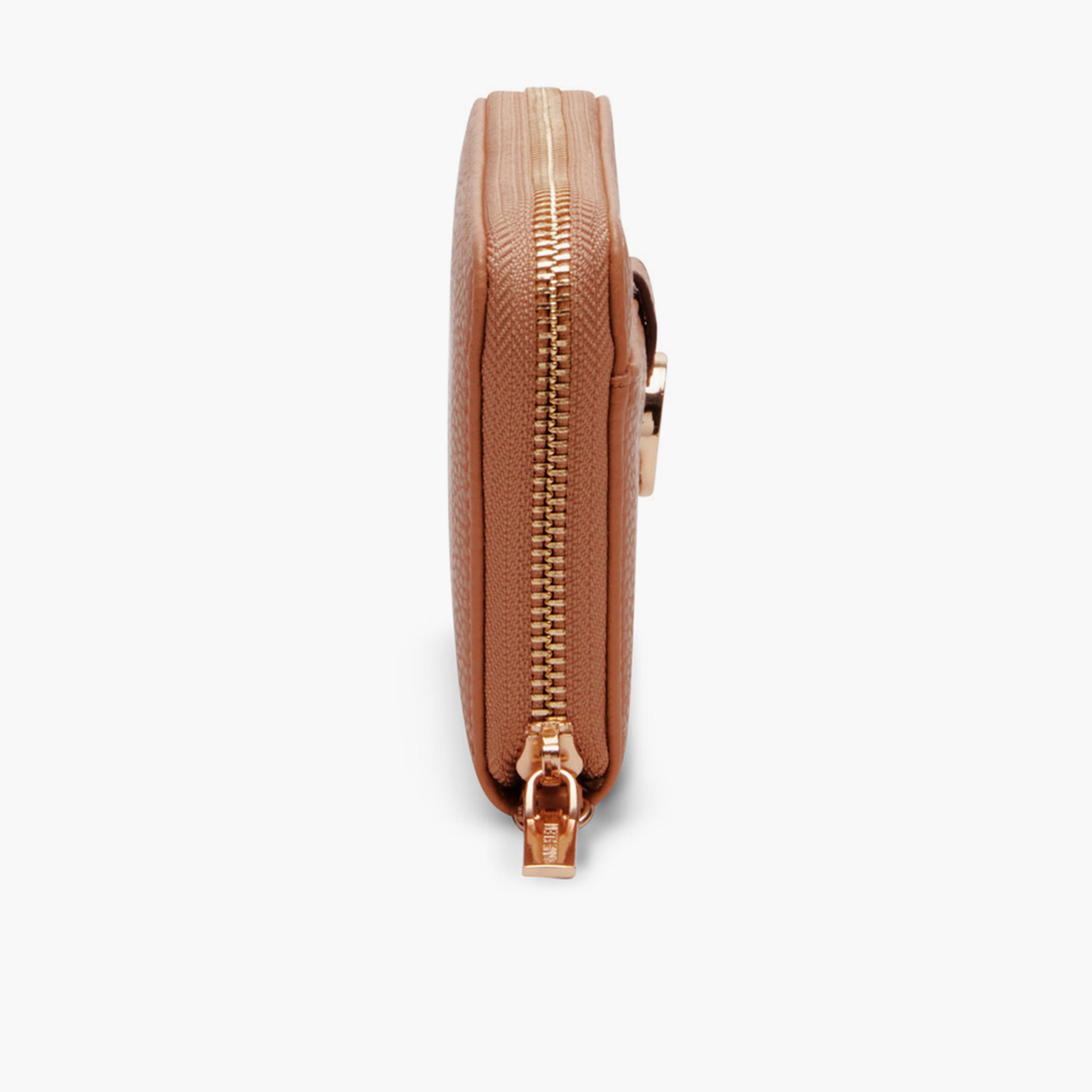 Anne Klein Textured Wallet with Zipper-women-bagsandwallets-wallets-image-4