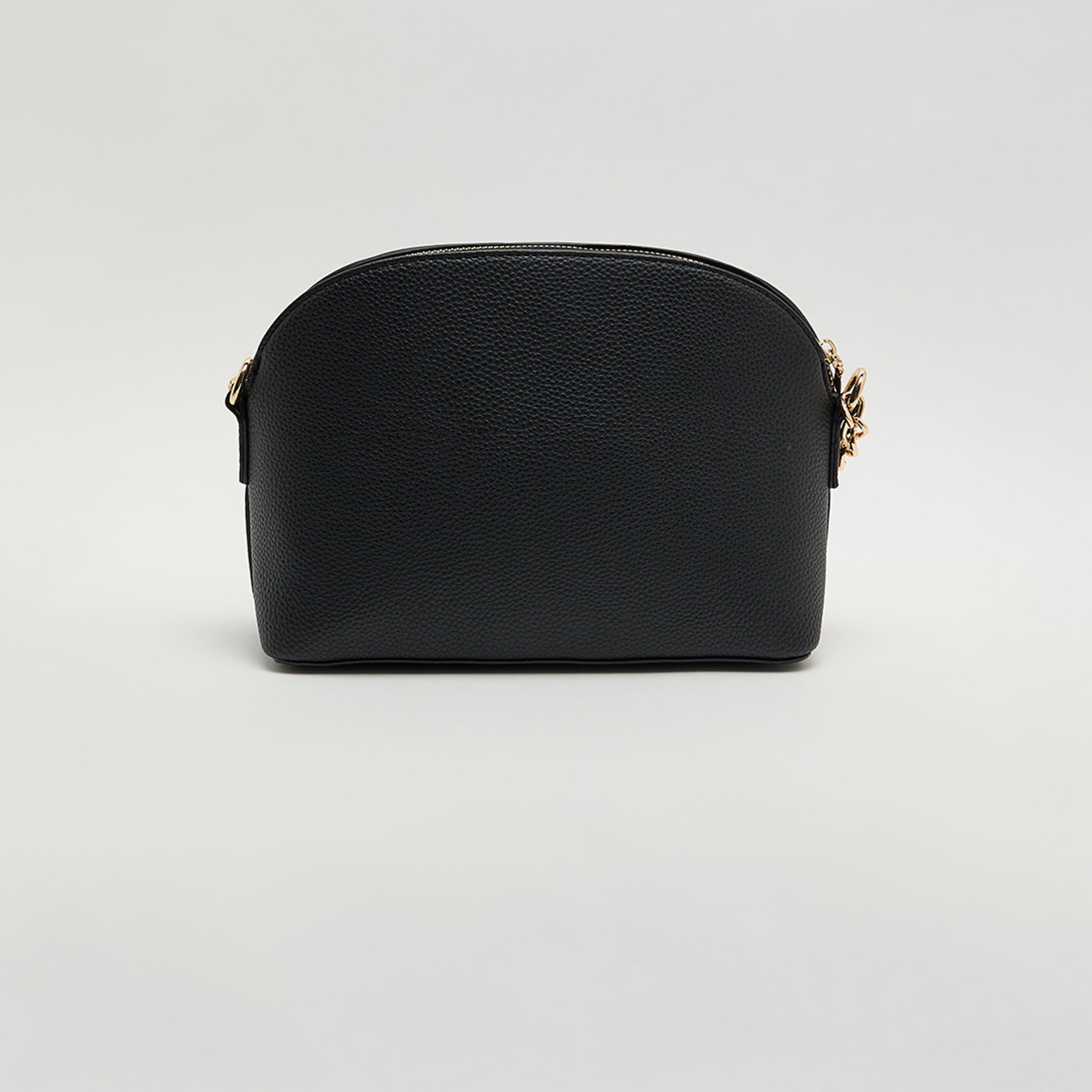 Anne Klein Textured Crossbody Bag with Zipper and Adjustable Strap-women-bagsandwallets-handbags-image-3