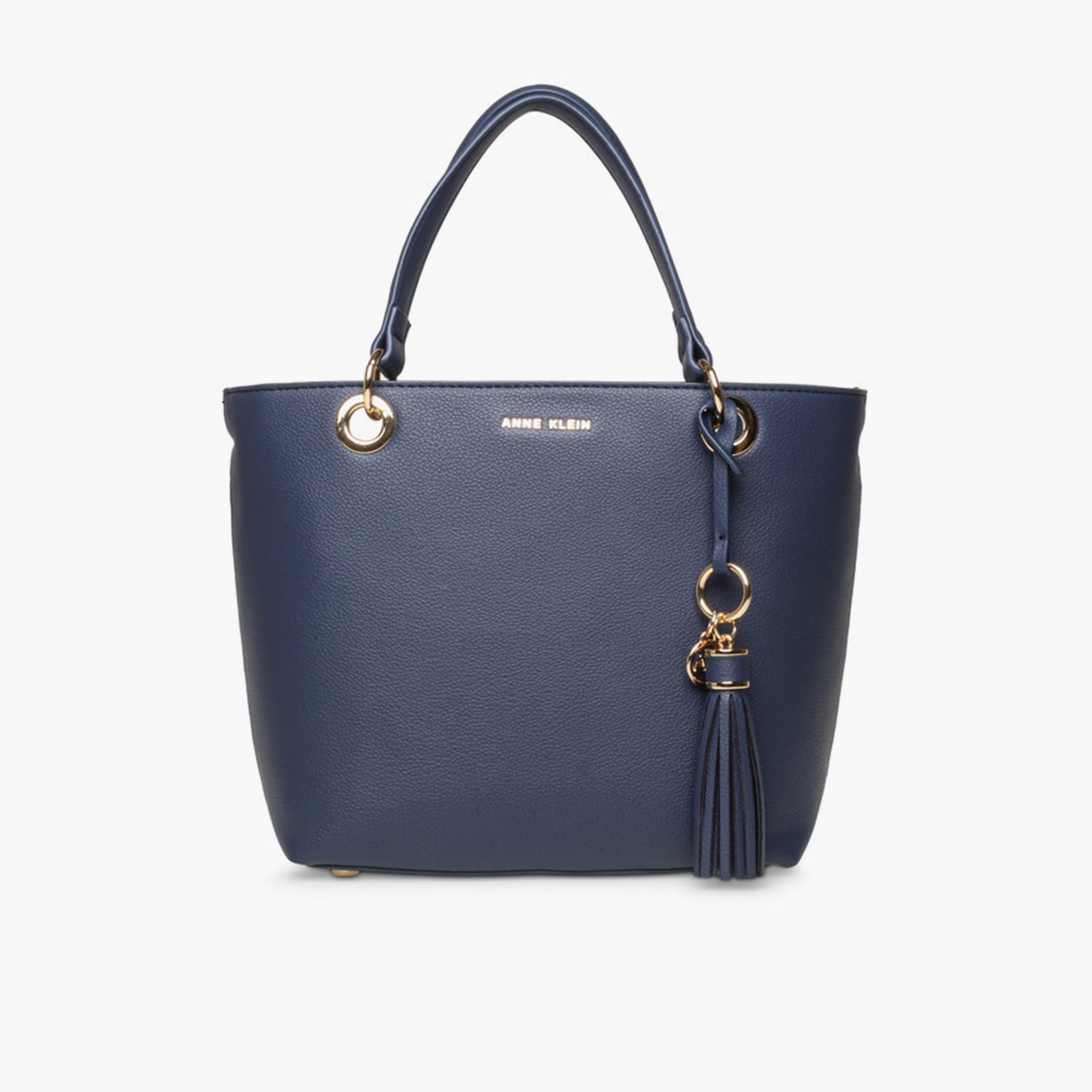 آن كلين - شنطة كتف مزينة بمقبضين وإغلاق مغناطيسي وحزام قابل للإزالة-women-bagsandwallets-handbags-image-1