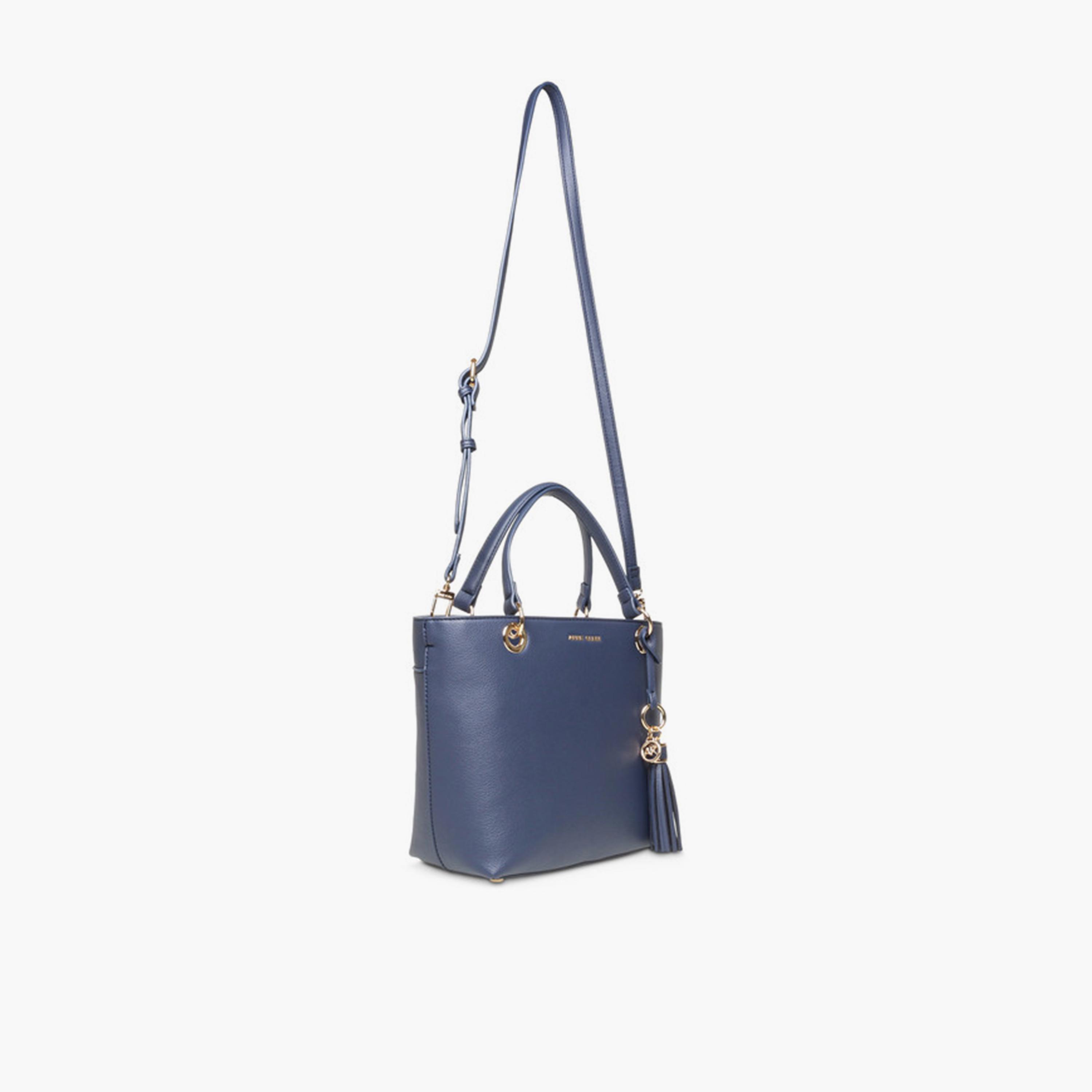 آن كلين - شنطة كتف مزينة بمقبضين وإغلاق مغناطيسي وحزام قابل للإزالة-women-bagsandwallets-handbags-image-2