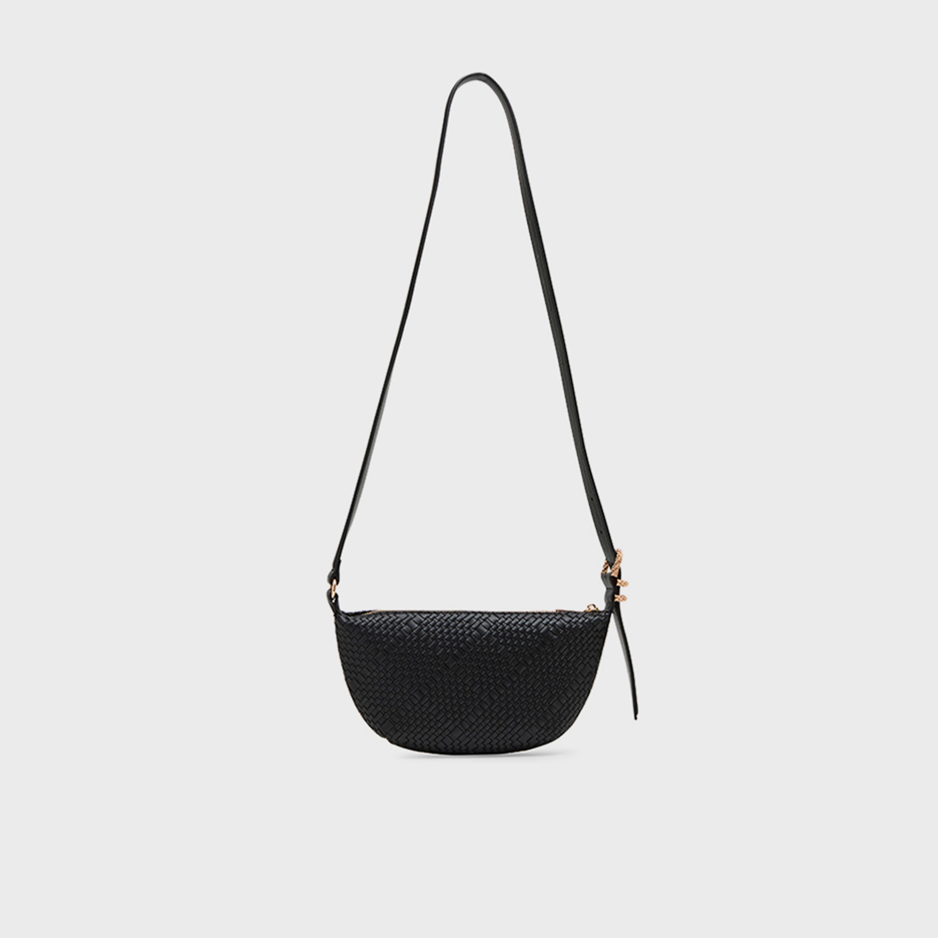 آن كلين - شنطة كروس منقوشة بسحاب وحزام قابل للتعديل-women-bagsandwallets-handbags-image-3