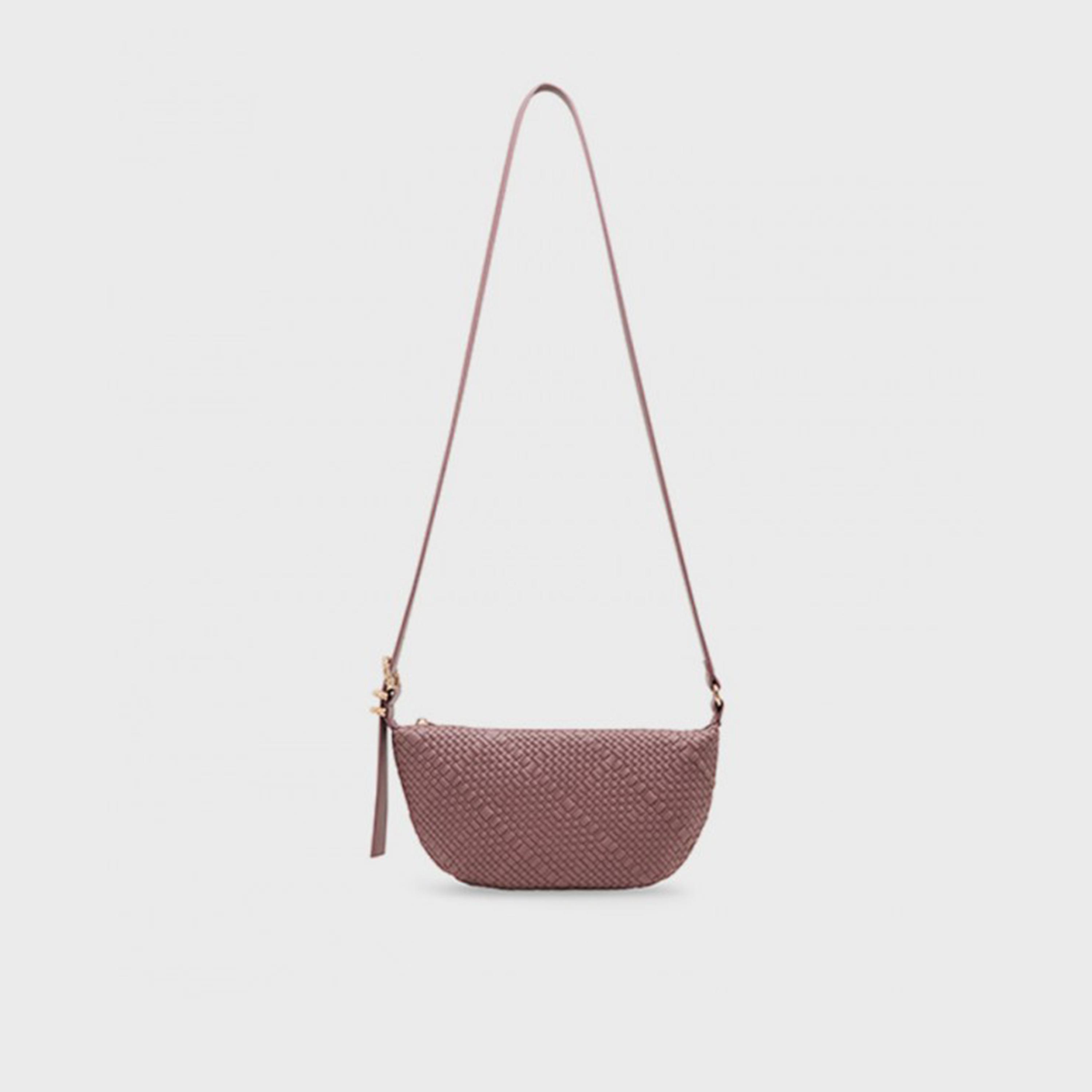 آن كلين - شنطة كروس منقوشة بسحاب وحزام قابل للتعديل-women-bagsandwallets-handbags-image-1