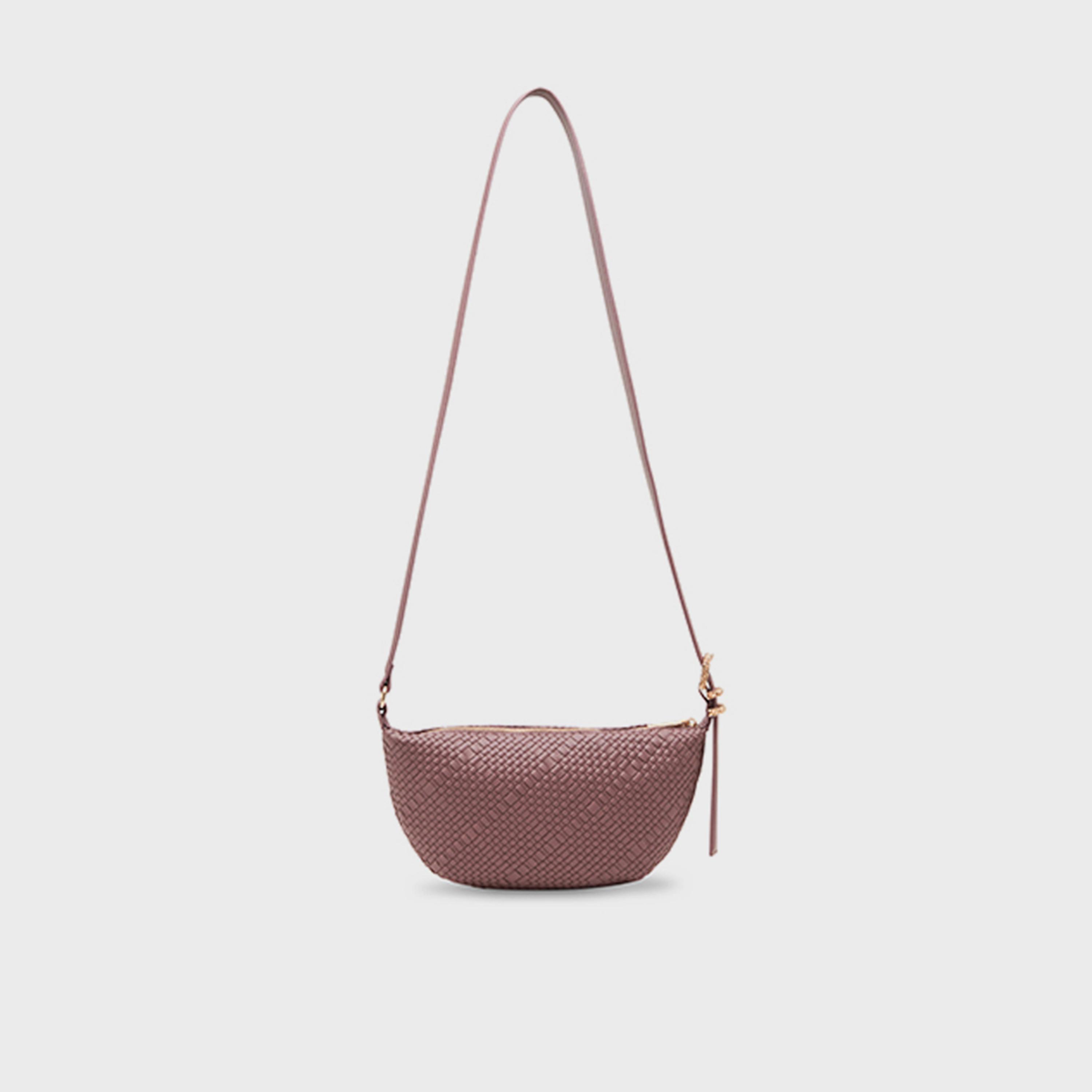 آن كلين - شنطة كروس منقوشة بسحاب وحزام قابل للتعديل-women-bagsandwallets-handbags-image-3