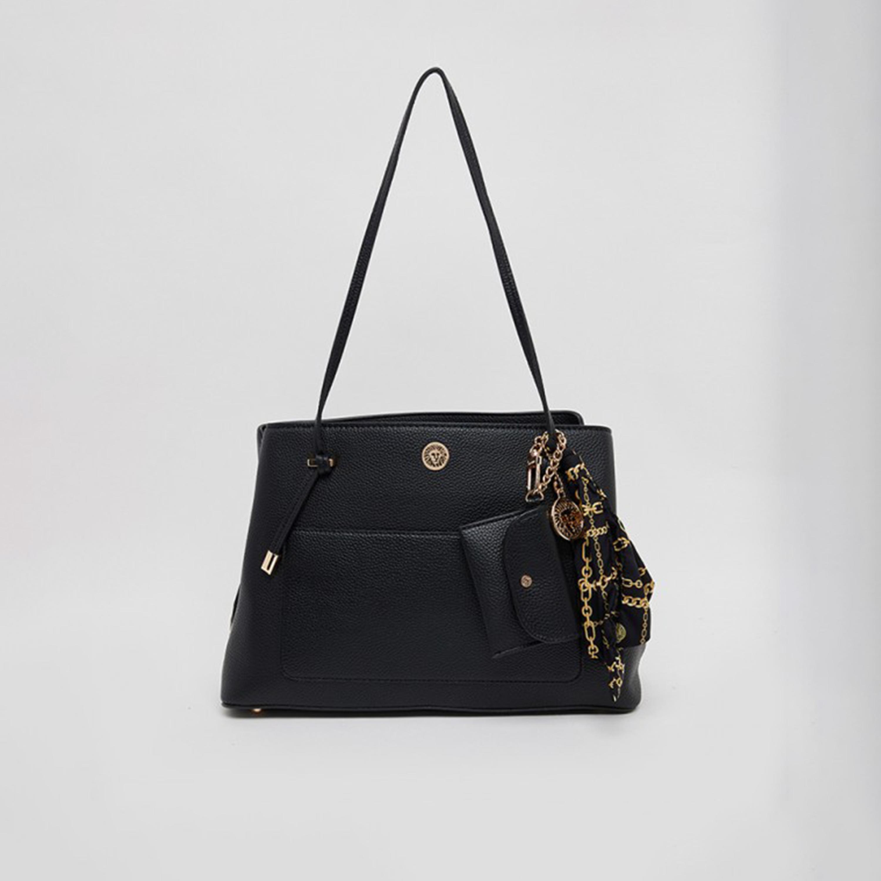 Anne Klein Design Detail Double-Handle Shoulder Bag with Magnetic Closure-women-bagsandwallets-handbags-image-1