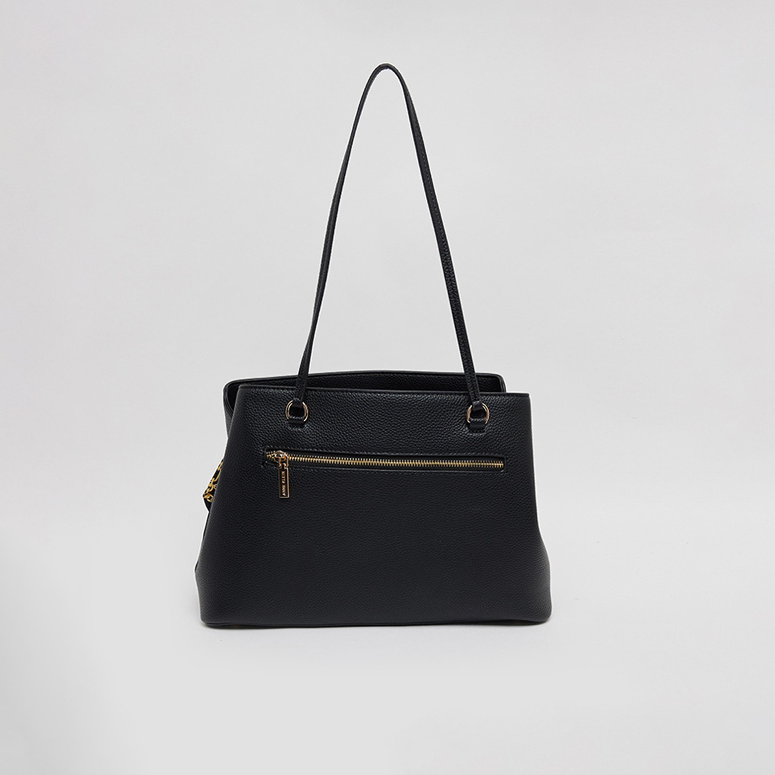 Anne Klein Design Detail Double-Handle Shoulder Bag with Magnetic Closure-women-bagsandwallets-handbags-image-3