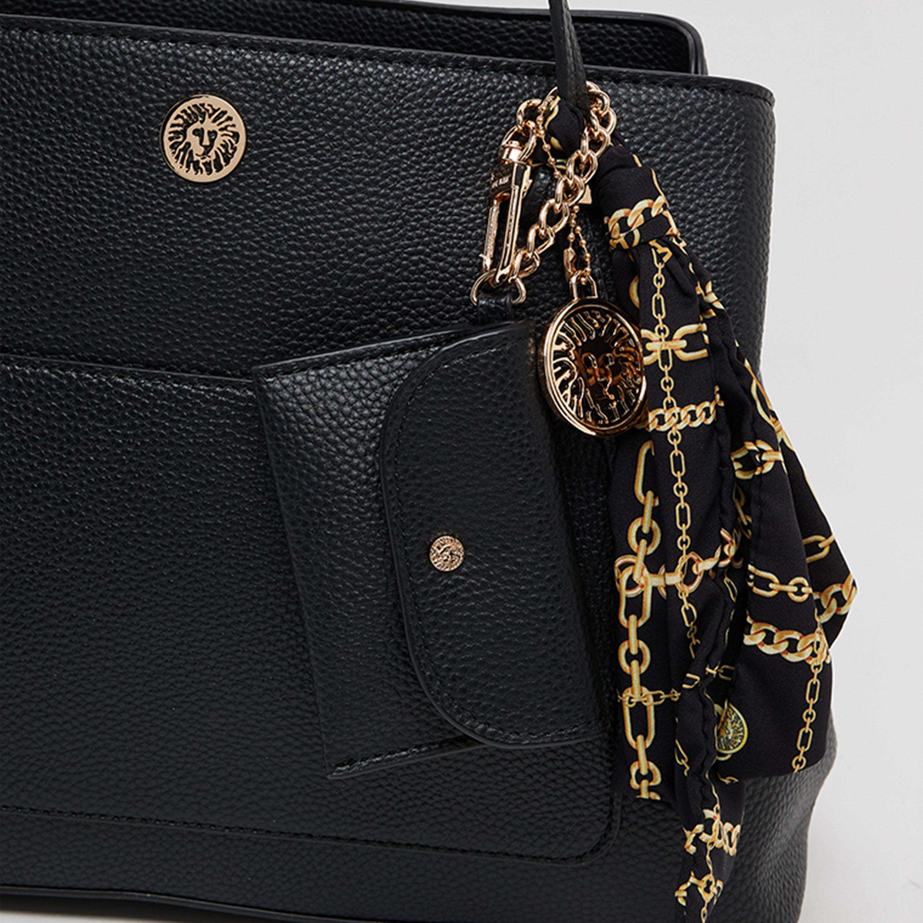 Anne Klein Design Detail Double-Handle Shoulder Bag with Magnetic Closure-women-bagsandwallets-handbags-image-4