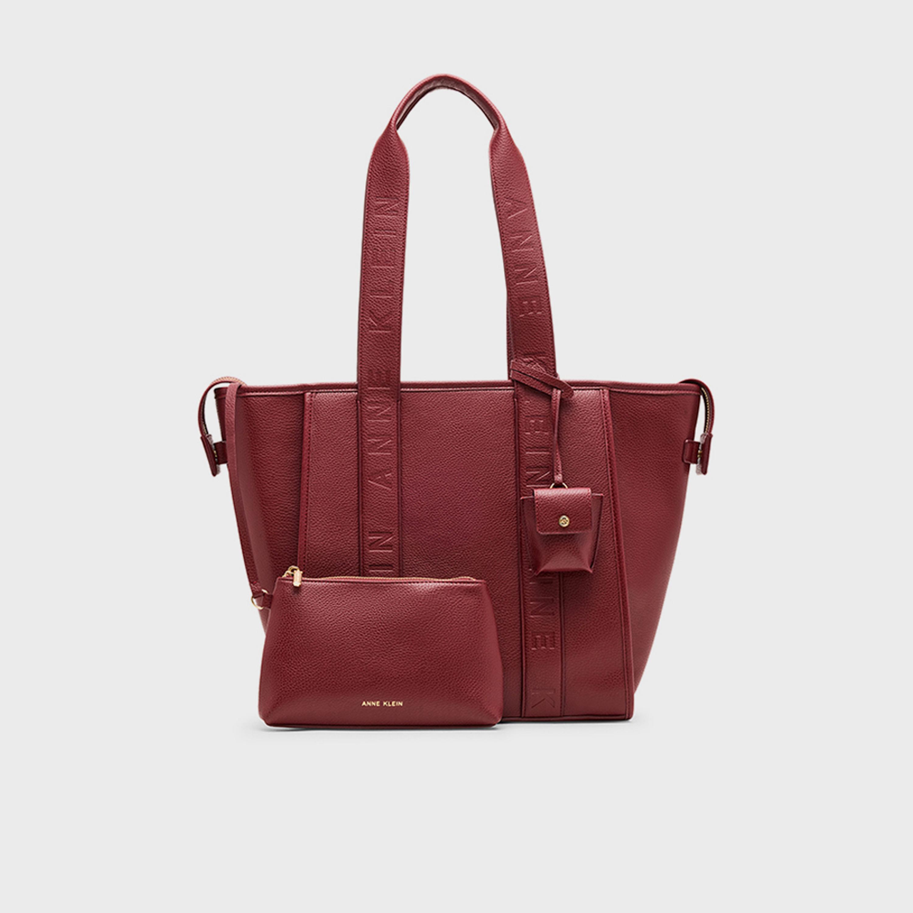 آن كلين - شنطة تسوق ذات مقبضين مزخرفة بسحاب-women-bagsandwallets-handbags-image-1