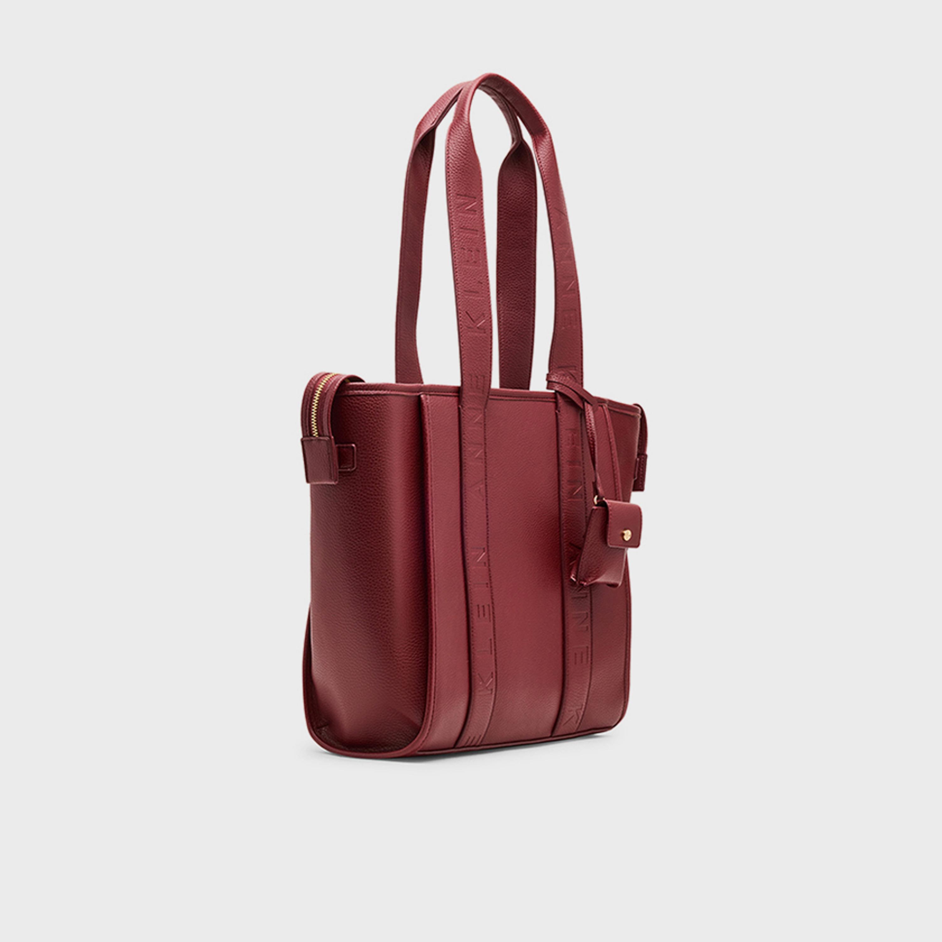 Anne Klein Textured Double-Handle Tote Bag with Zipper-women-bagsandwallets-handbags-image-3