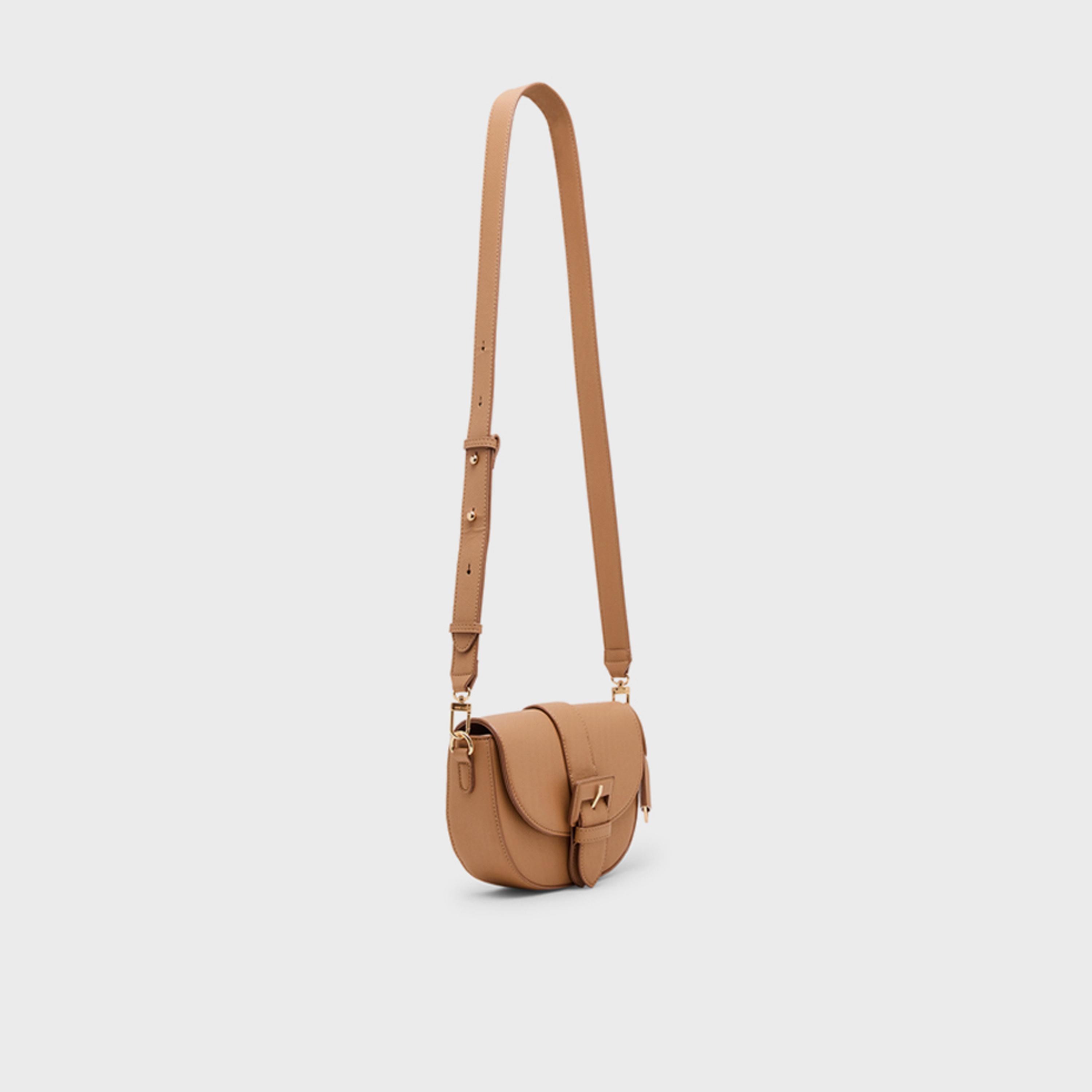 Anne Klein Textured Crossbody Bag with Flap and Detachable Strap-women-bagsandwallets-handbags-image-2