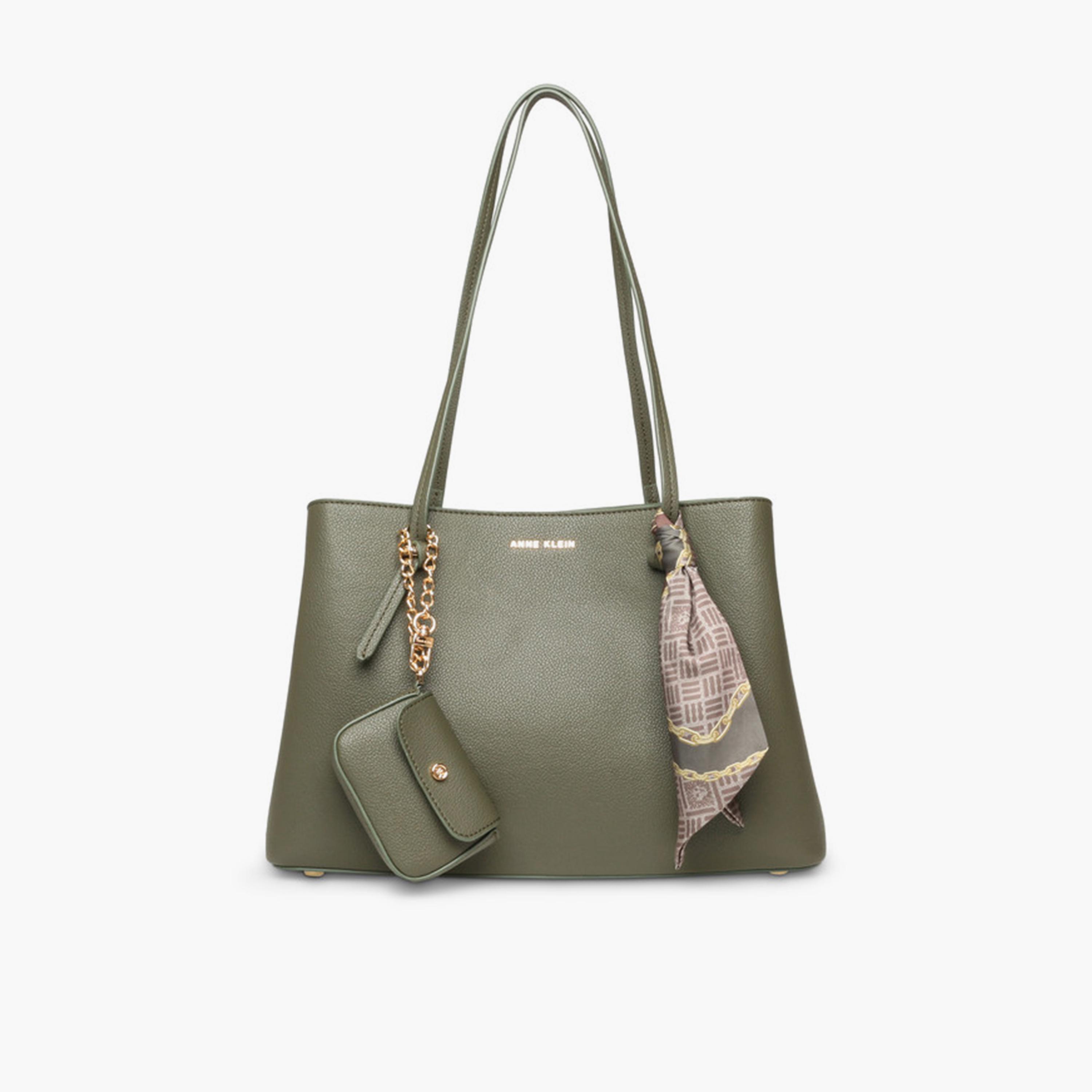آن كلين - تفاصيل التصميم: شنطة يد بمقبض علوي وإغلاق مغناطيسي-women-bagsandwallets-handbags-image-1