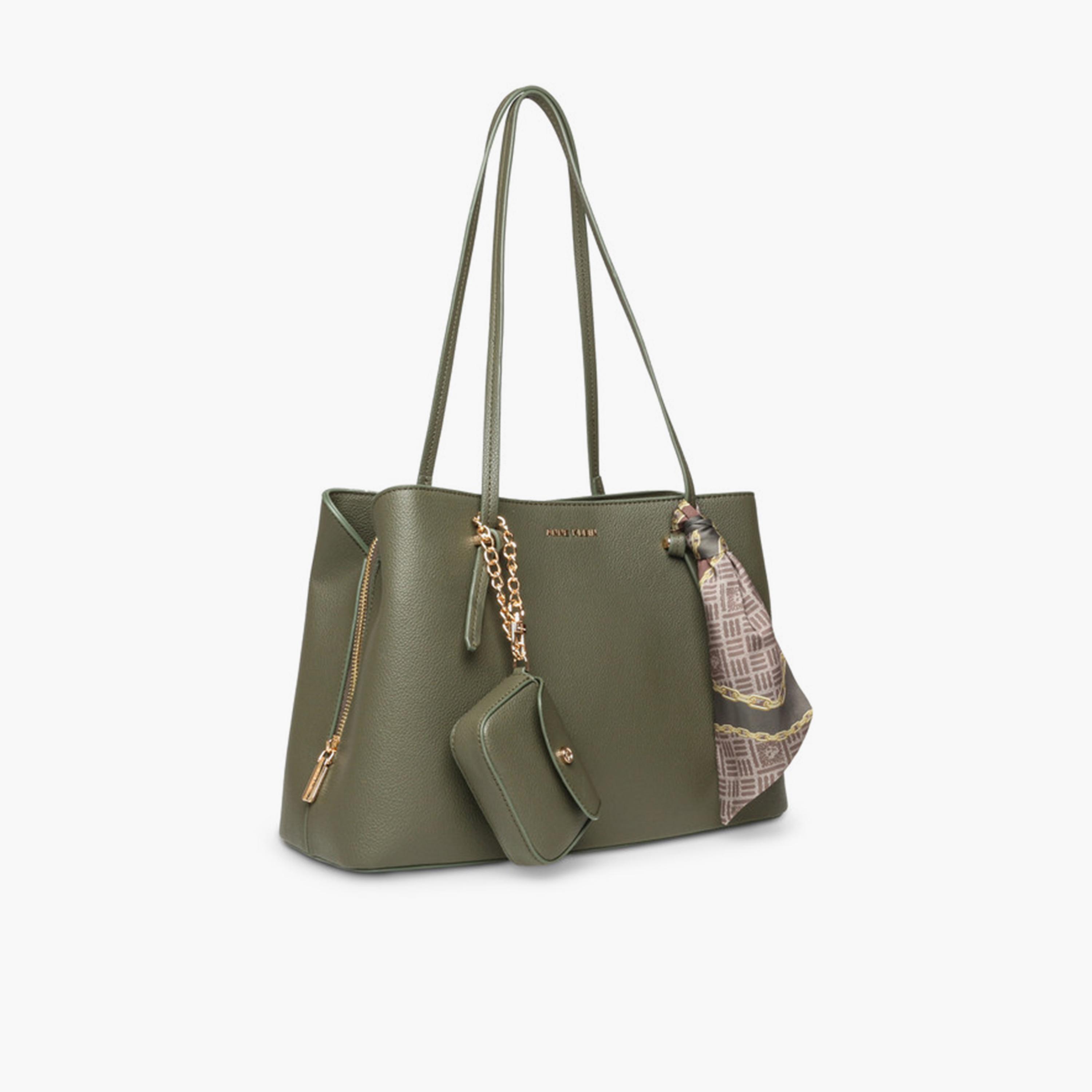 آن كلين - تفاصيل التصميم: شنطة يد بمقبض علوي وإغلاق مغناطيسي-women-bagsandwallets-handbags-image-2