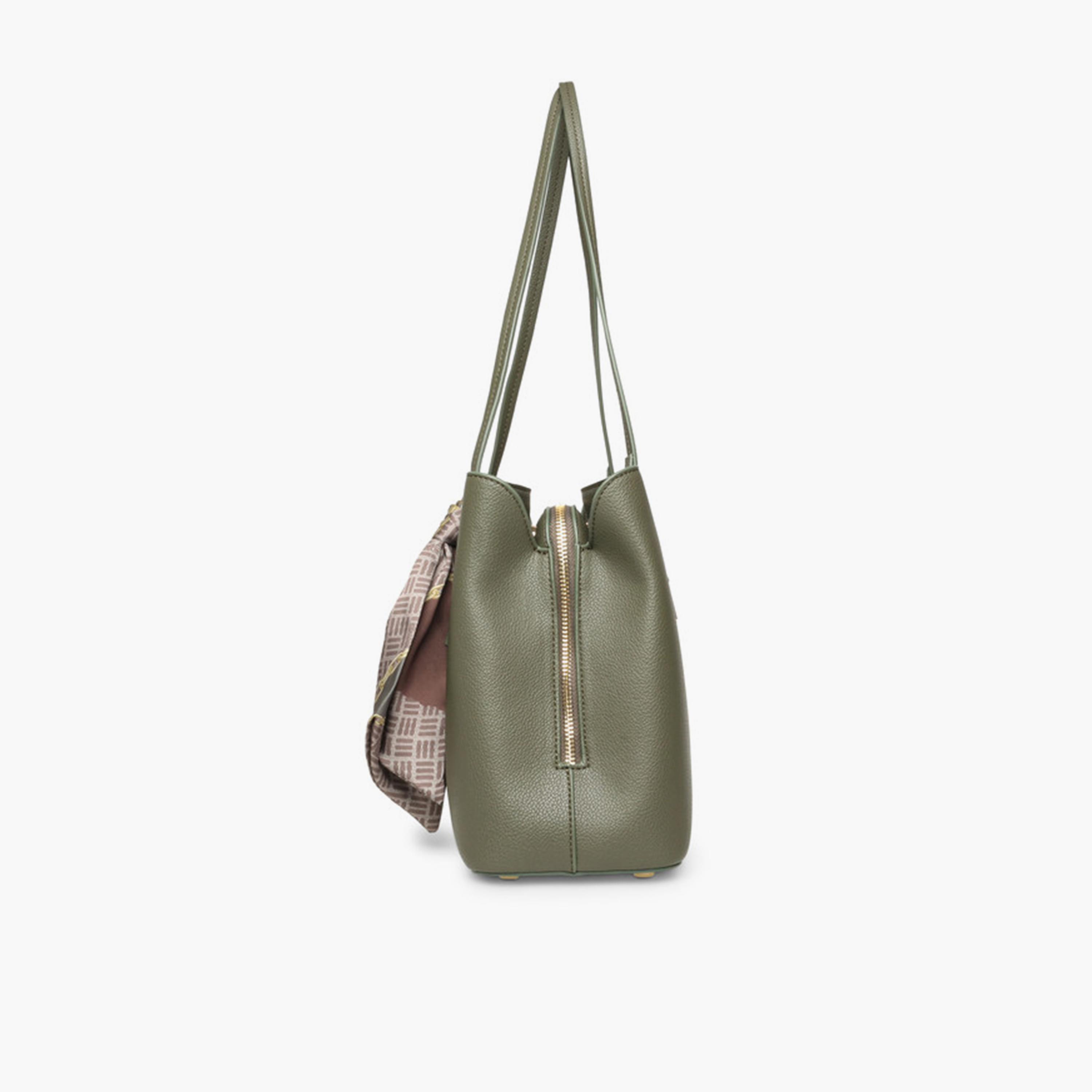 آن كلين - تفاصيل التصميم: شنطة يد بمقبض علوي وإغلاق مغناطيسي-women-bagsandwallets-handbags-image-4