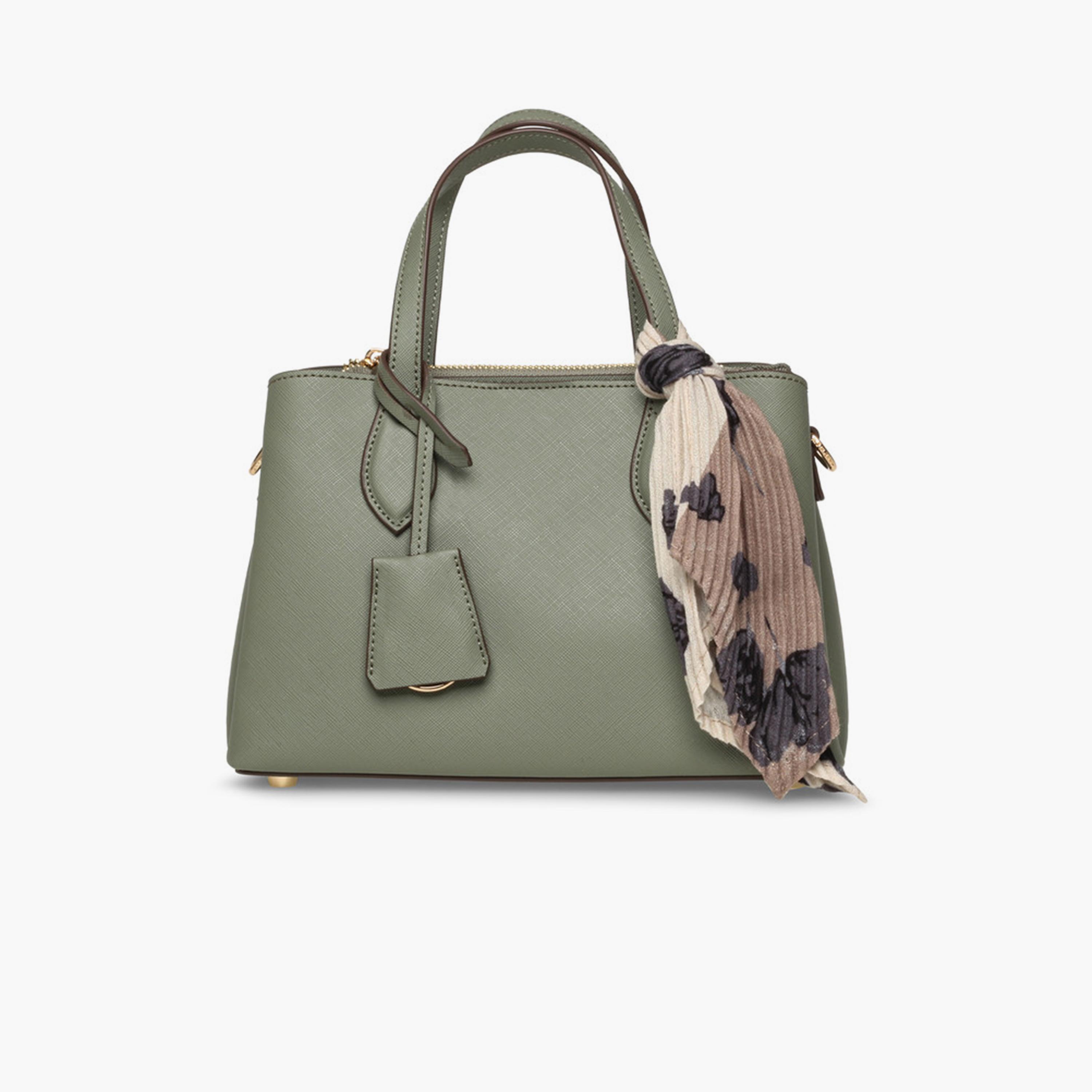 آن كلين - تفاصيل التصميم: شنطة يد علوية بمقبض وسحاب وحزام قابل للإزالة-women-bagsandwallets-handbags-image-1
