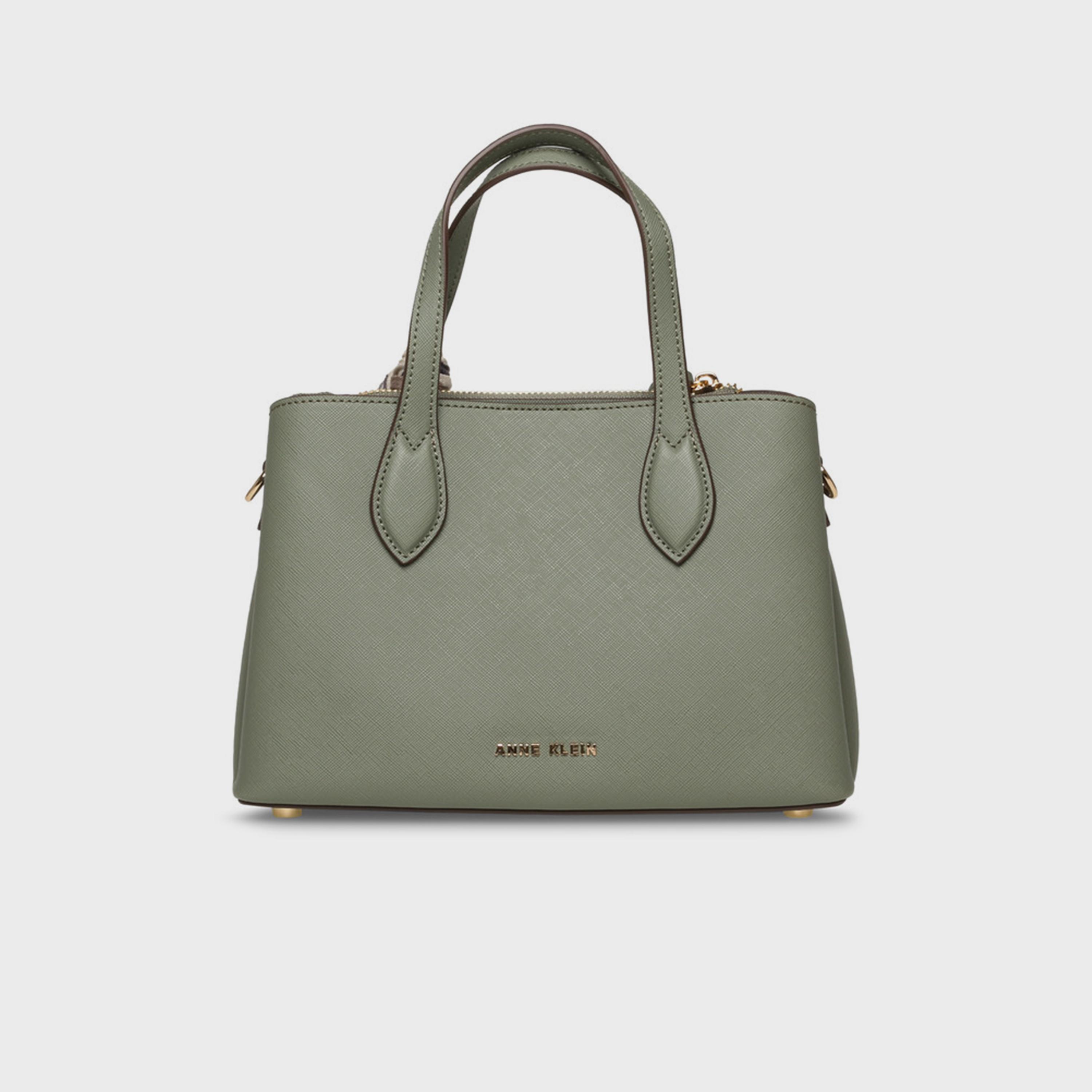 آن كلين - تفاصيل التصميم: شنطة يد علوية بمقبض وسحاب وحزام قابل للإزالة-women-bagsandwallets-handbags-image-3