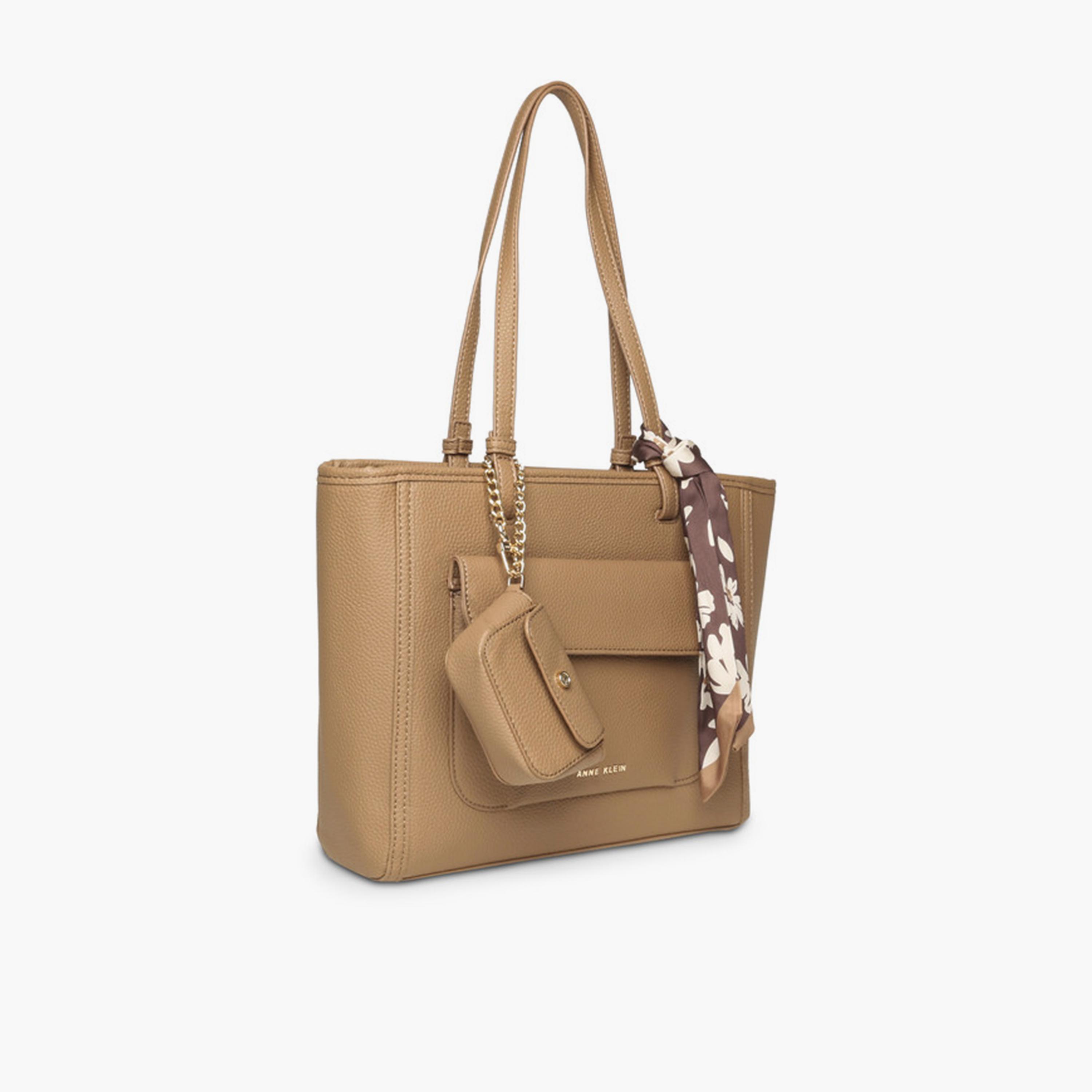 Anne Klein Design Detail Double-Handle Tote Bag with Zipper-women-bagsandwallets-handbags-image-2