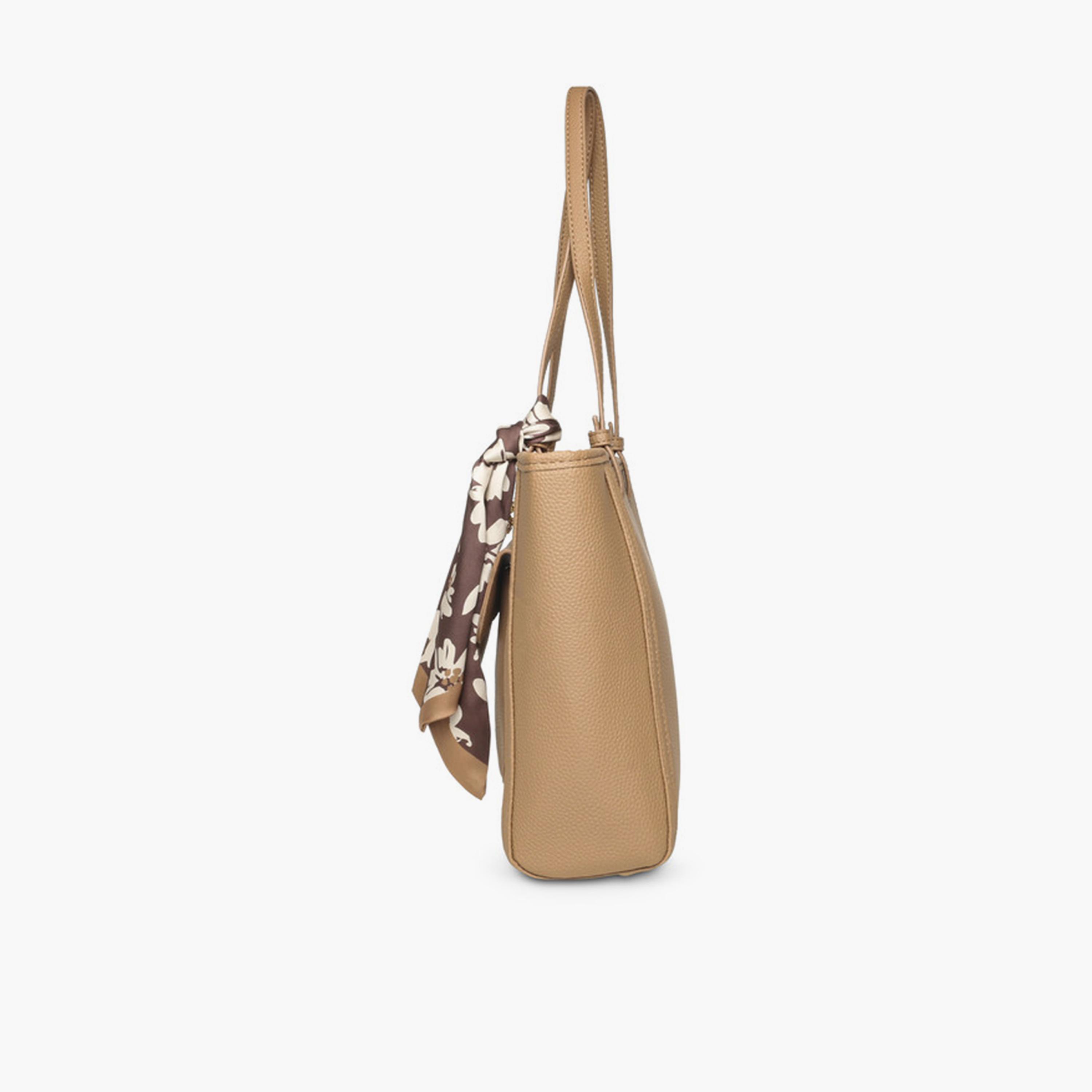 Anne Klein Design Detail Double-Handle Tote Bag with Zipper-women-bagsandwallets-handbags-image-4