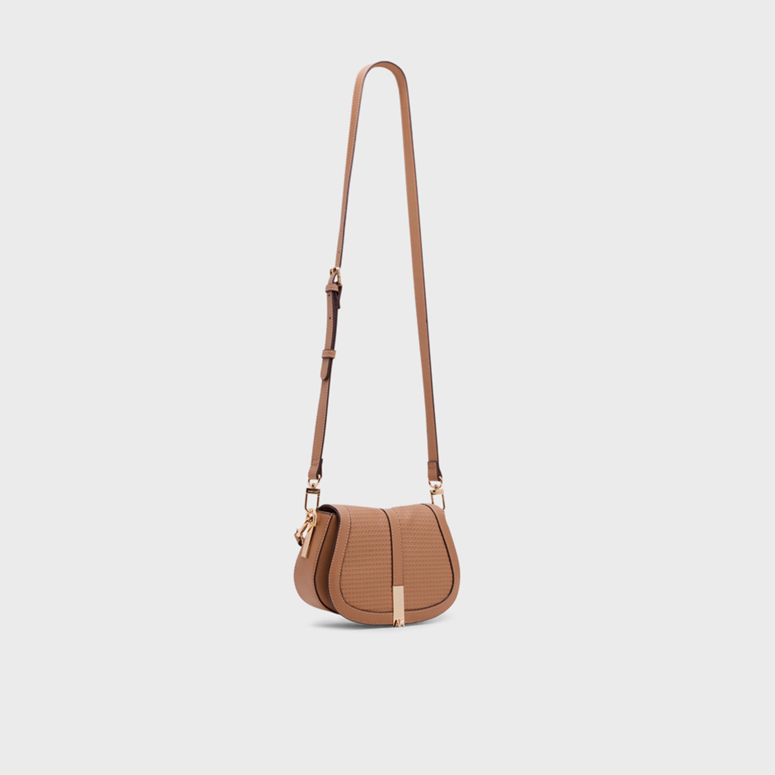 آن كلين - شنطة كتف بمقبض علوي مزخرف مع غطاء وحزام قابل للإزالة-women-bagsandwallets-handbags-image-2