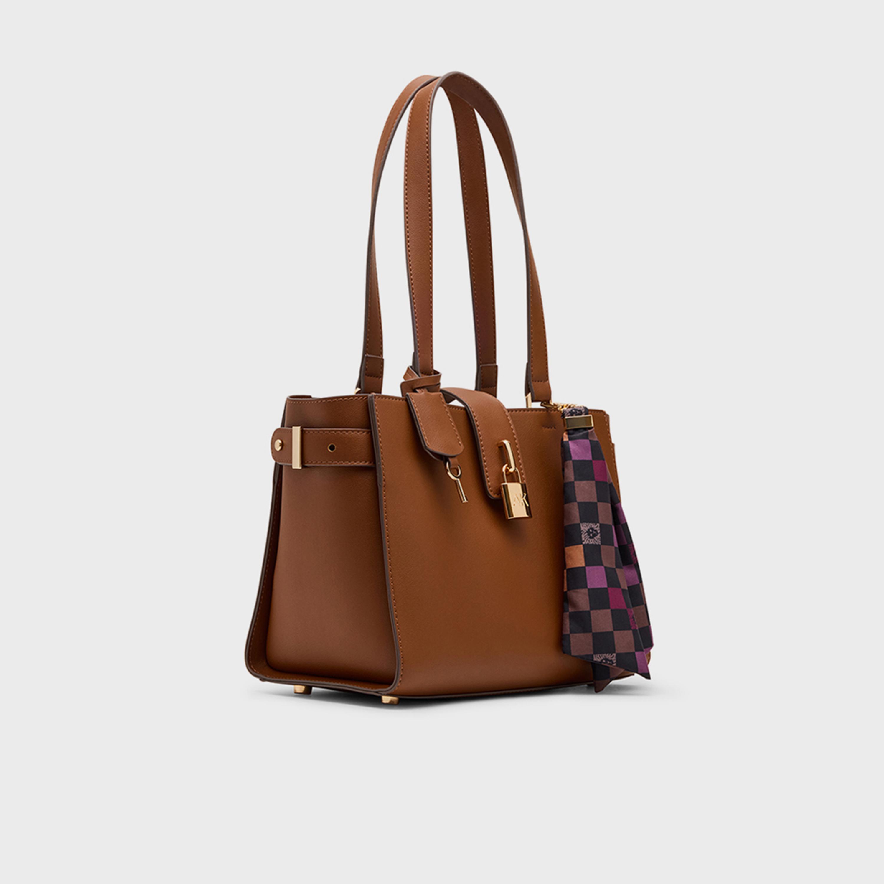 آن كلين - شنطة كتف بمقبض علوي مزخرف وسحاب وحزام قابل للإزالة-women-bagsandwallets-handbags-image-2