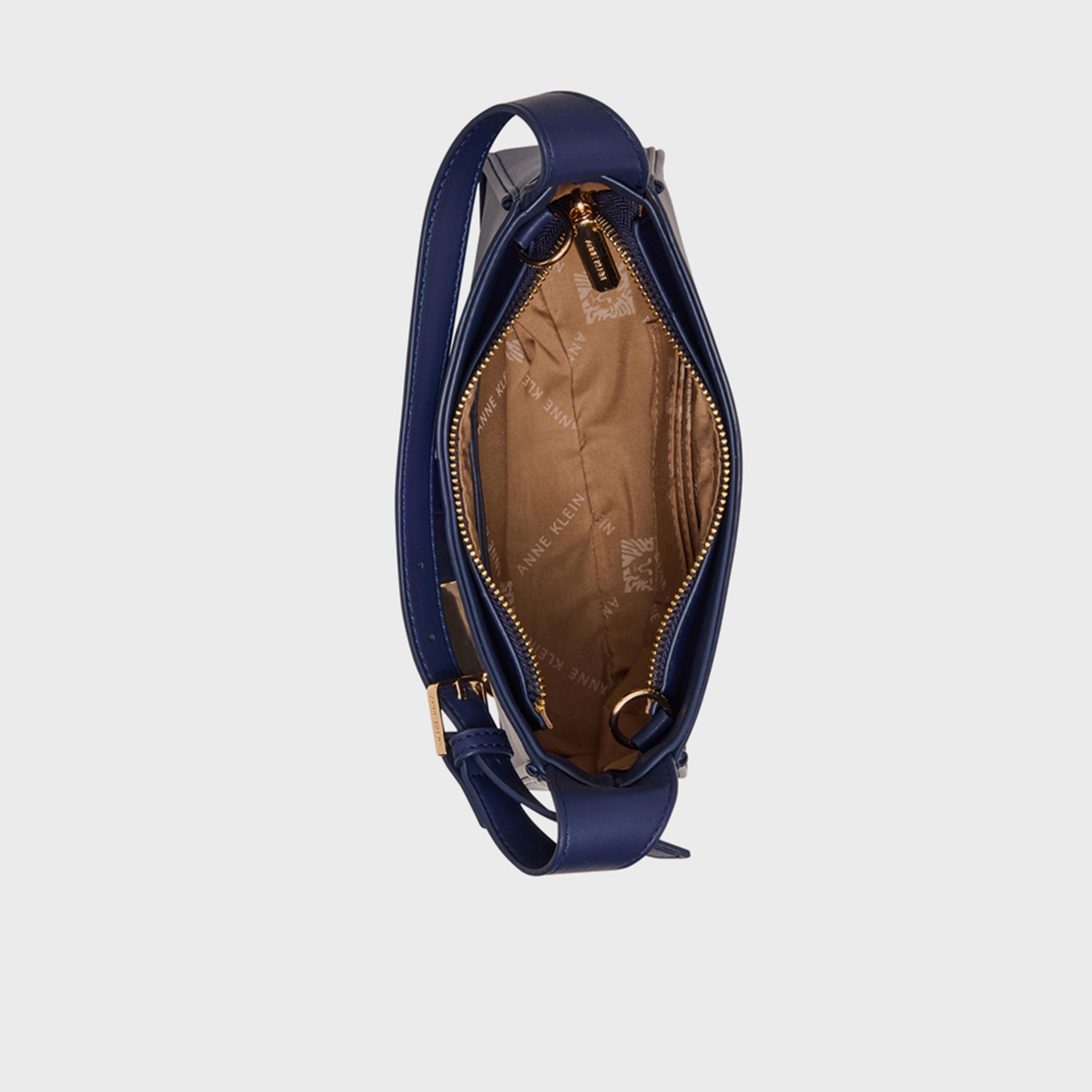 آن كلين - شنطة كتف بمقبض علوي مزخرف وسحاب وحزام قابل للإزالة-women-bagsandwallets-handbags-image-5
