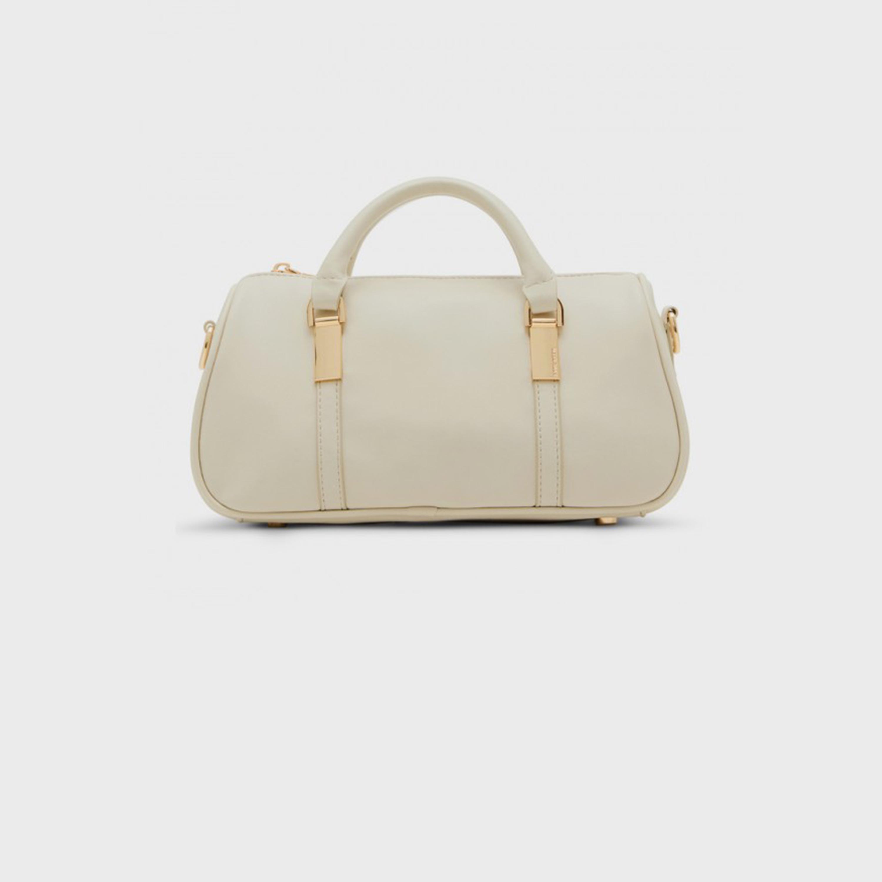 Anne Klein Textured Double-Handle Satchel Bag with Zipper and Detachable Strap-women-bagsandwallets-handbags-image-1