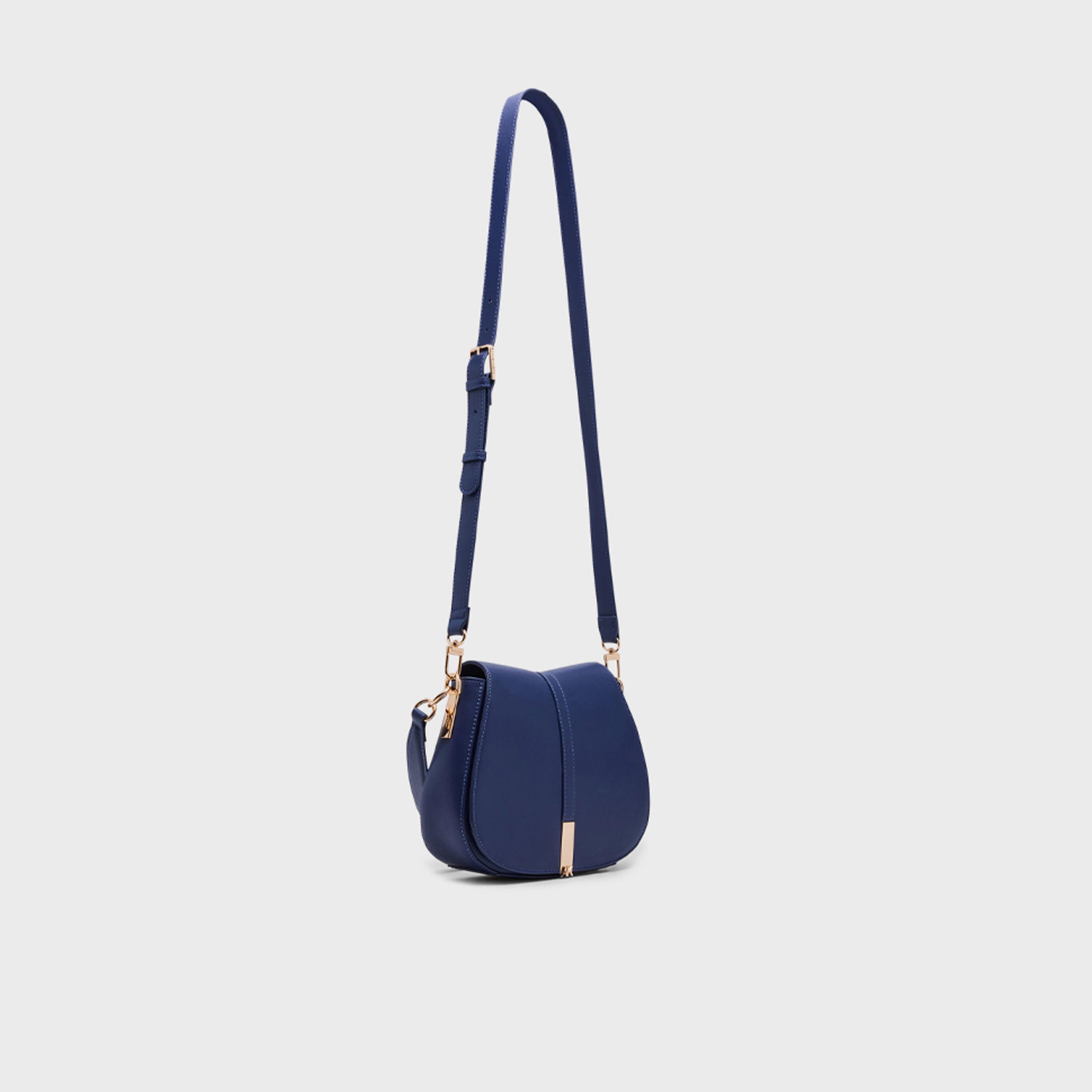 آن كلين - شنطة كتف بمقبض علوي مزخرف مع غطاء وحزام قابل للإزالة-women-bagsandwallets-handbags-image-3