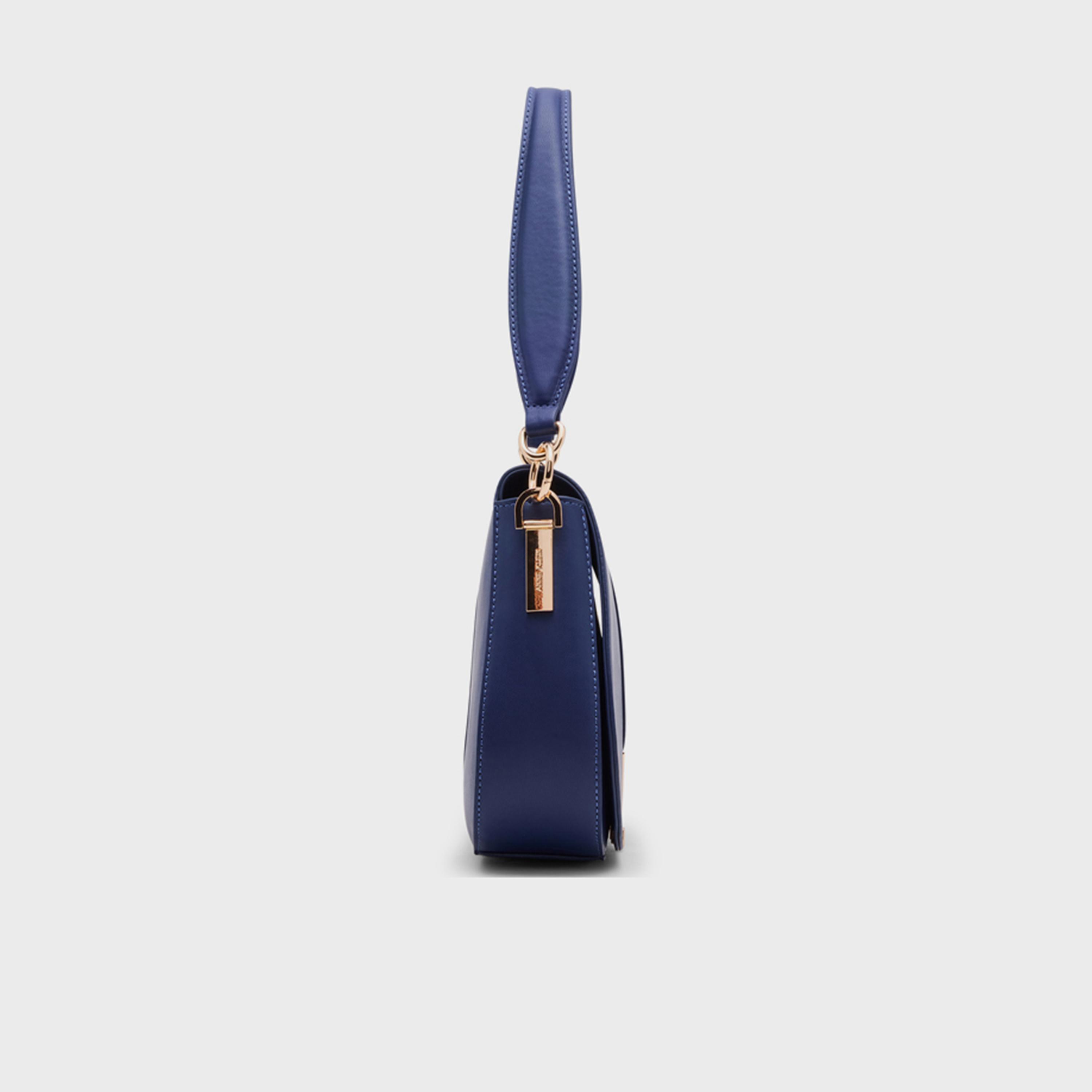 آن كلين - شنطة كتف بمقبض علوي مزخرف مع غطاء وحزام قابل للإزالة-women-bagsandwallets-handbags-image-5