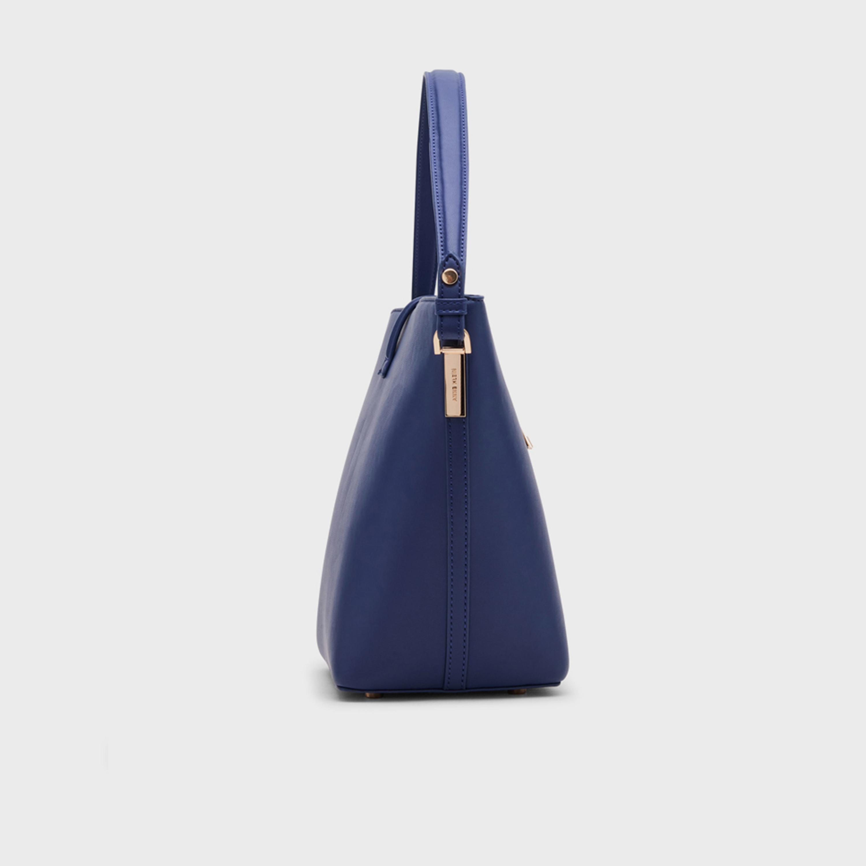Anne Klein Textured Top-Handle Shoulder Bag with Magnetic Closure and Detachable Strap-women-bagsandwallets-handbags-image-3