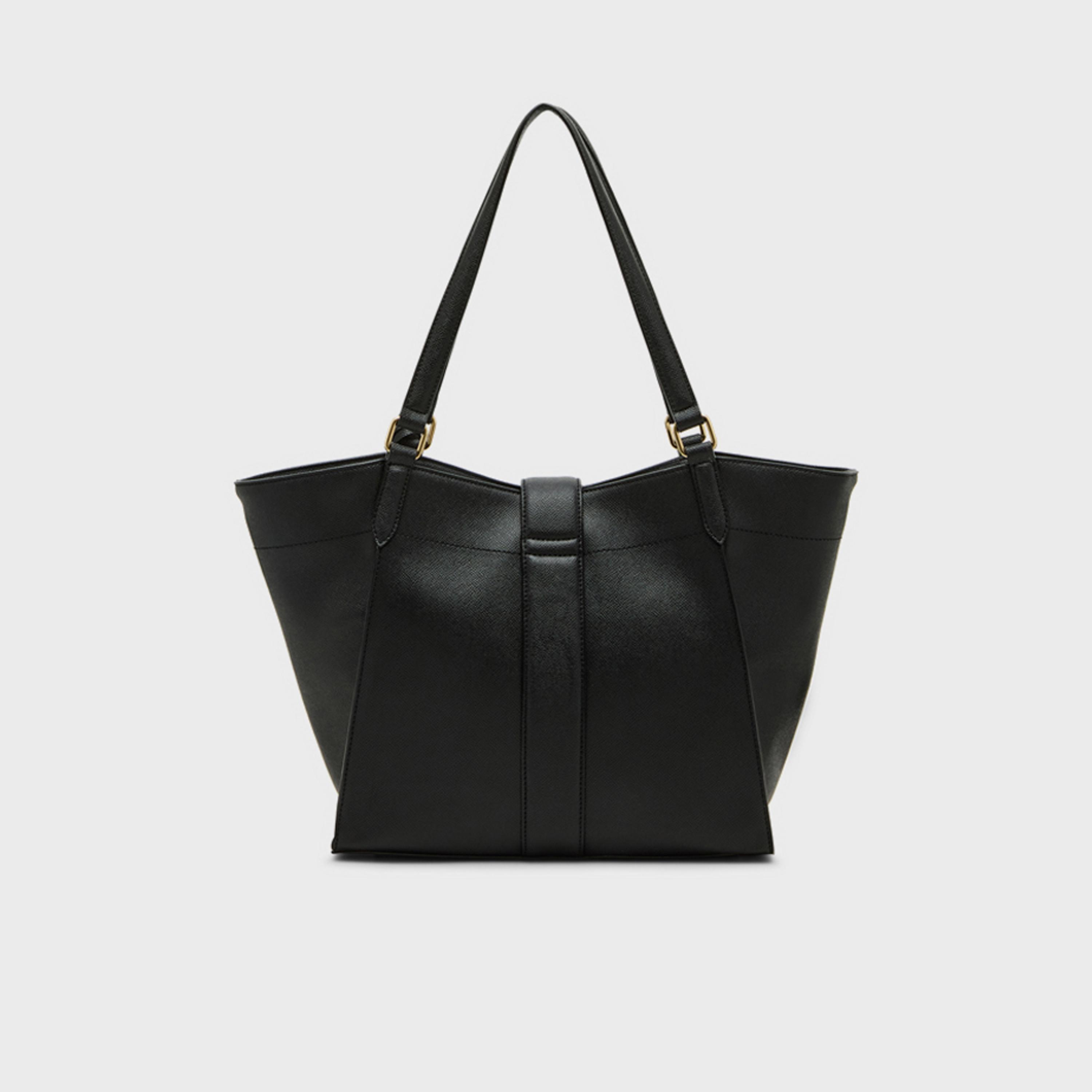 Anne Klein Textured Double-Handle Tote Bag with Magnetic Closure and Detachable Strap-women-bagsandwallets-handbags-image-4