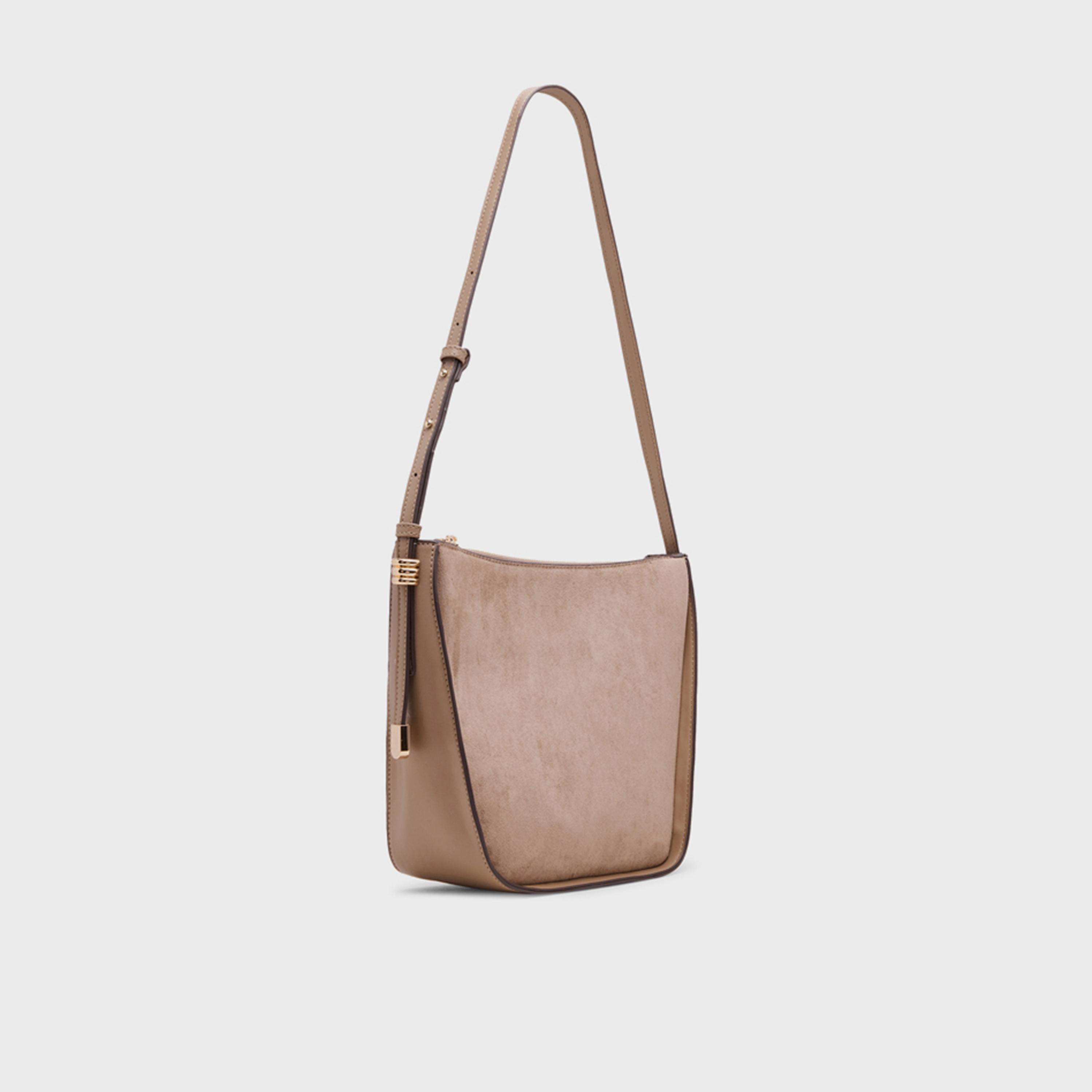 Anne Klein Textured Shoulder Bag with Zipper and Adjustable Strap-women-bagsandwallets-handbags-image-2