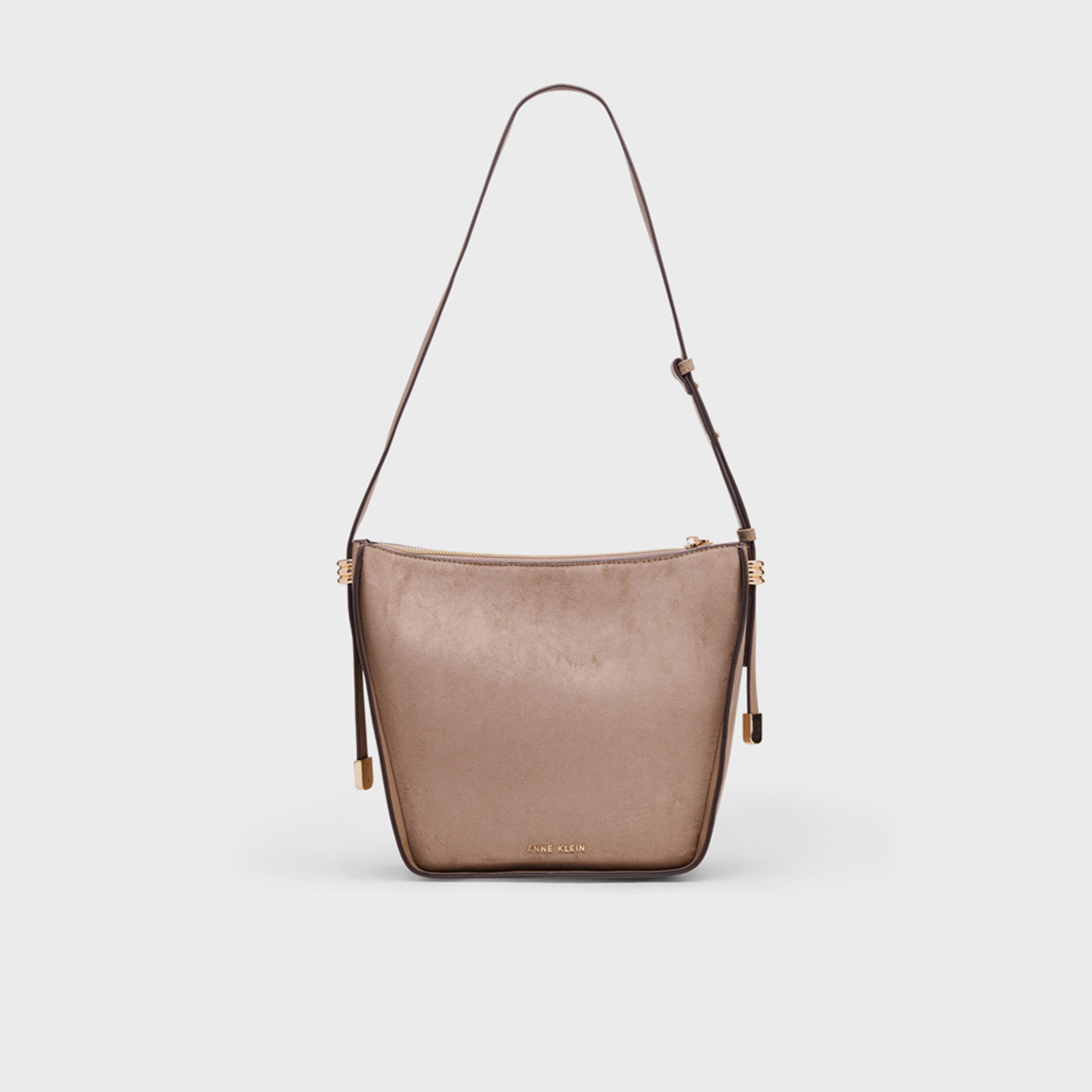 آن كلين - شنطة كتف مزخرفة بسحاب وحزام قابل للتعديل-women-bagsandwallets-handbags-image-3