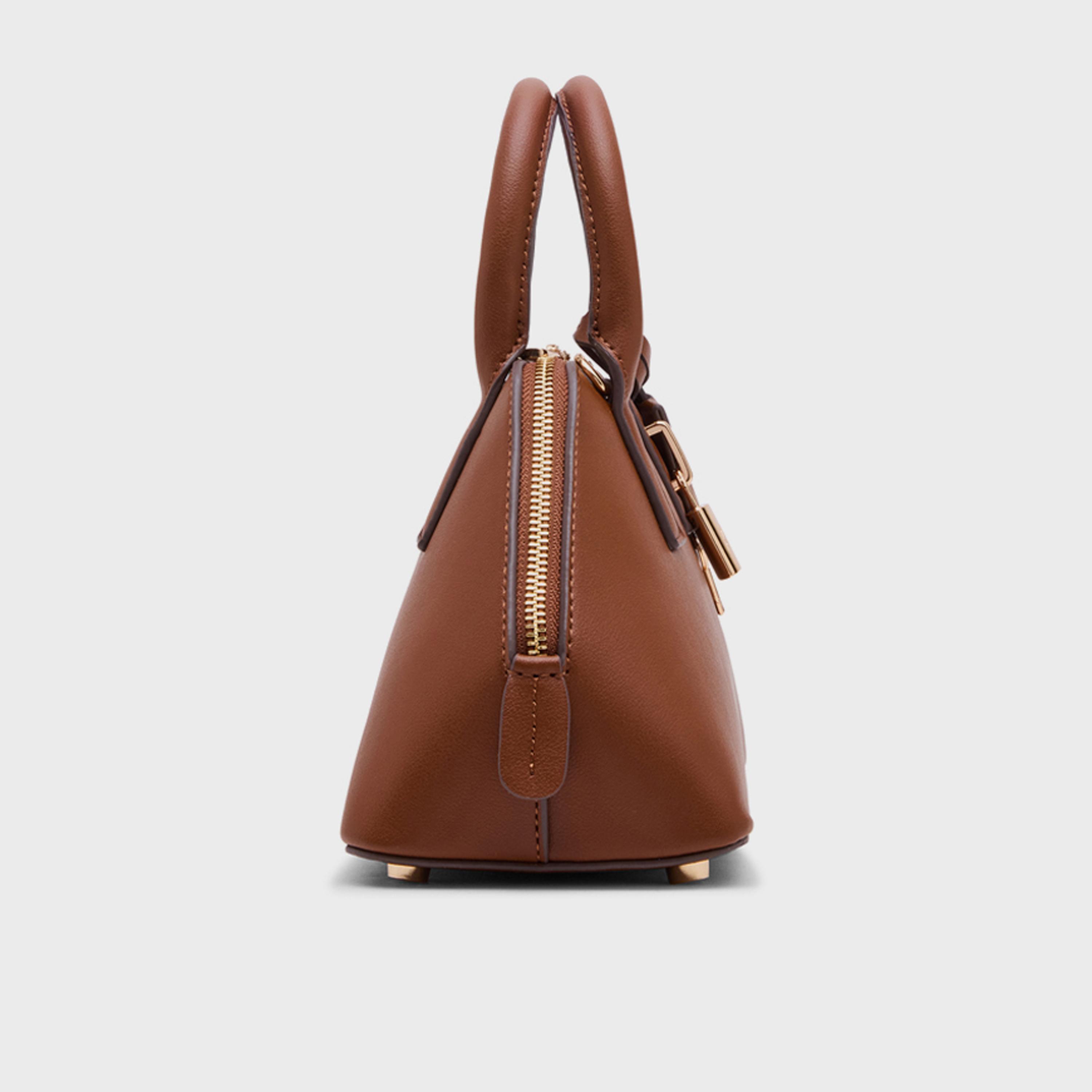آن كلين - شنطة كتف مزدوجة المقبض ذات ملمس مميز، بسحاب وحزام قابل للإزالة-women-bagsandwallets-handbags-image-3