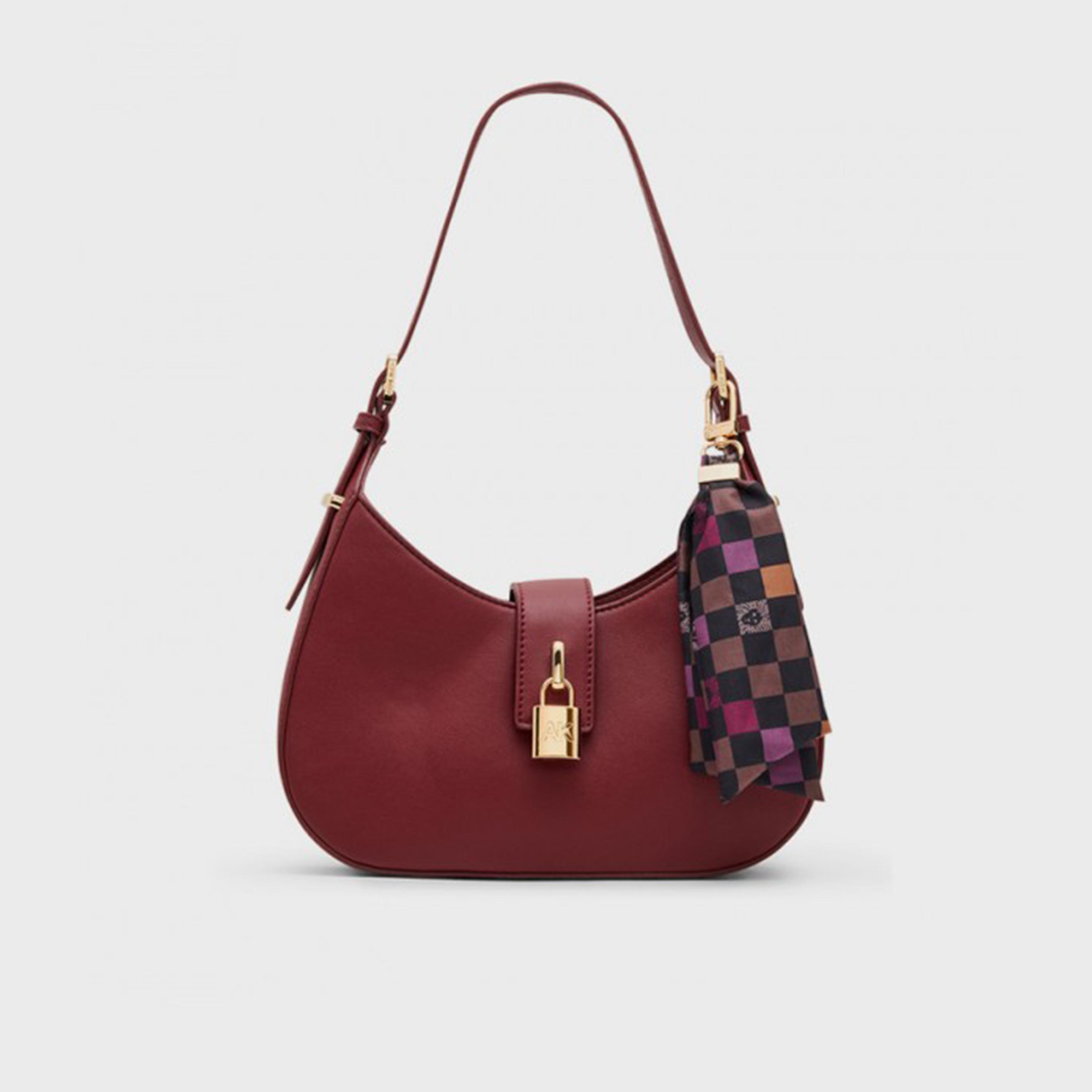 Anne Klein Design Detail Top-Handle Shoulder Bag with Magnetic Closure and Detachable Strap-women-bagsandwallets-handbags-image-1