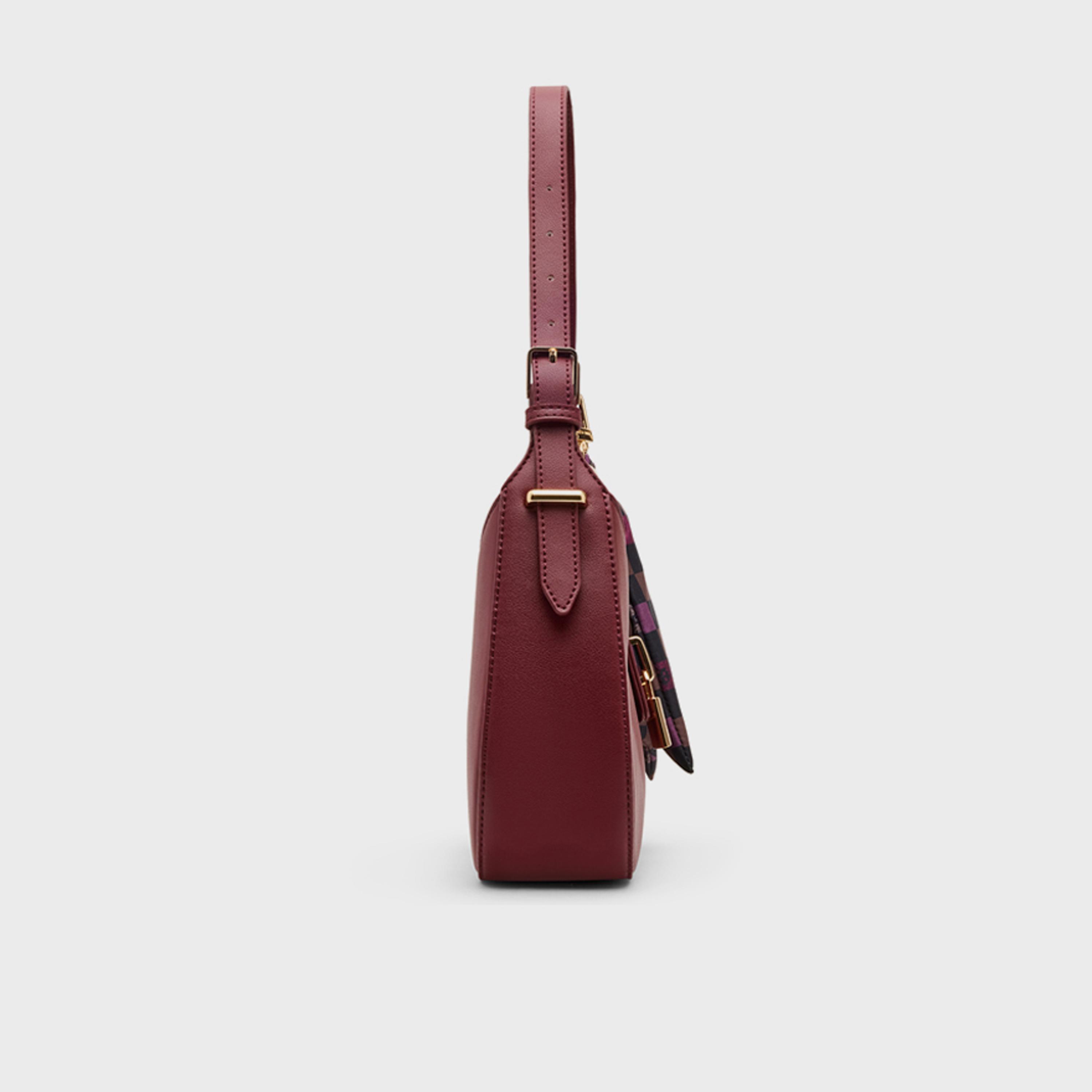 Anne Klein Design Detail Top-Handle Shoulder Bag with Magnetic Closure and Detachable Strap-women-bagsandwallets-handbags-image-3
