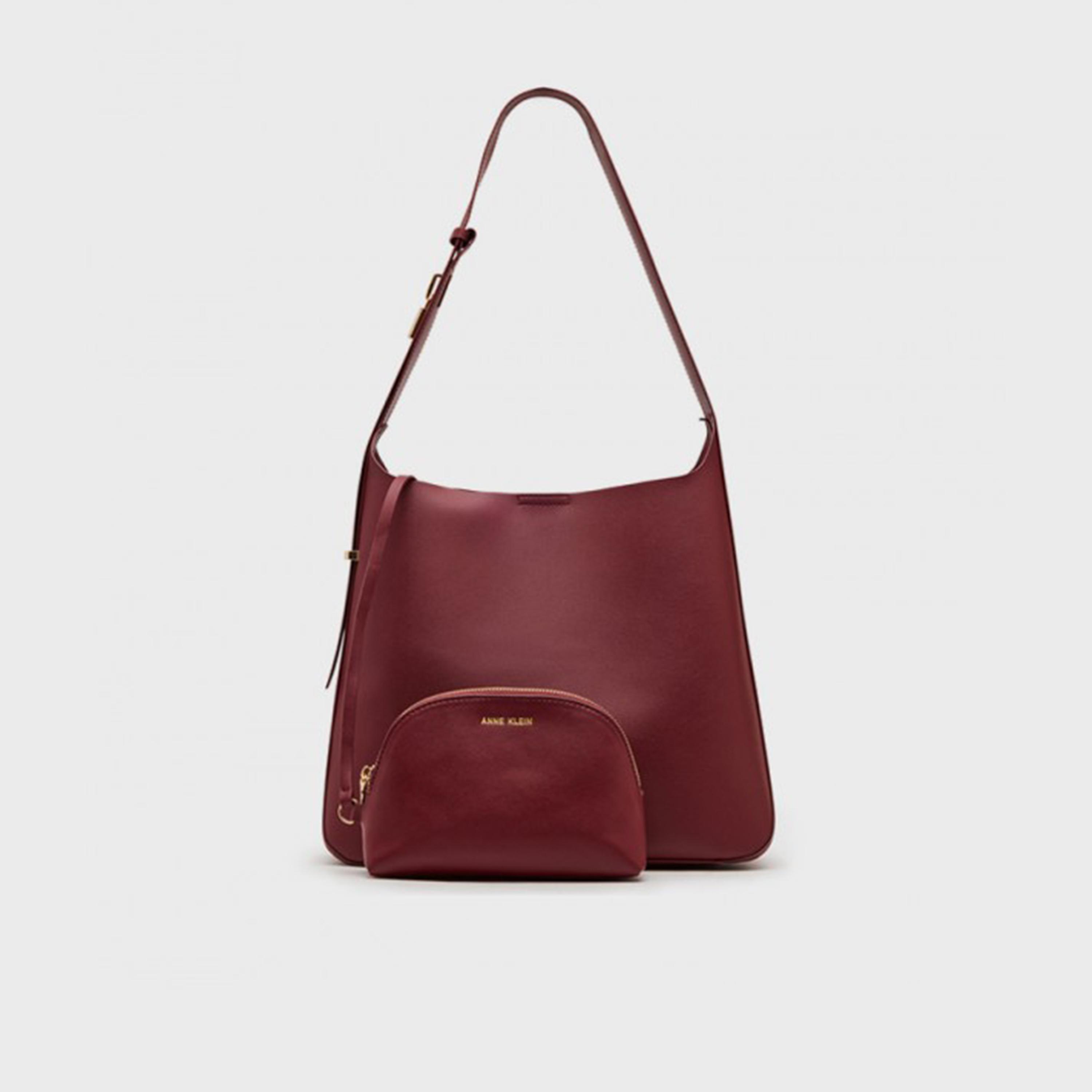Anne Klein Top-Handle Shoulder Bag with Magnetic Closure-women-bagsandwallets-handbags-image-1