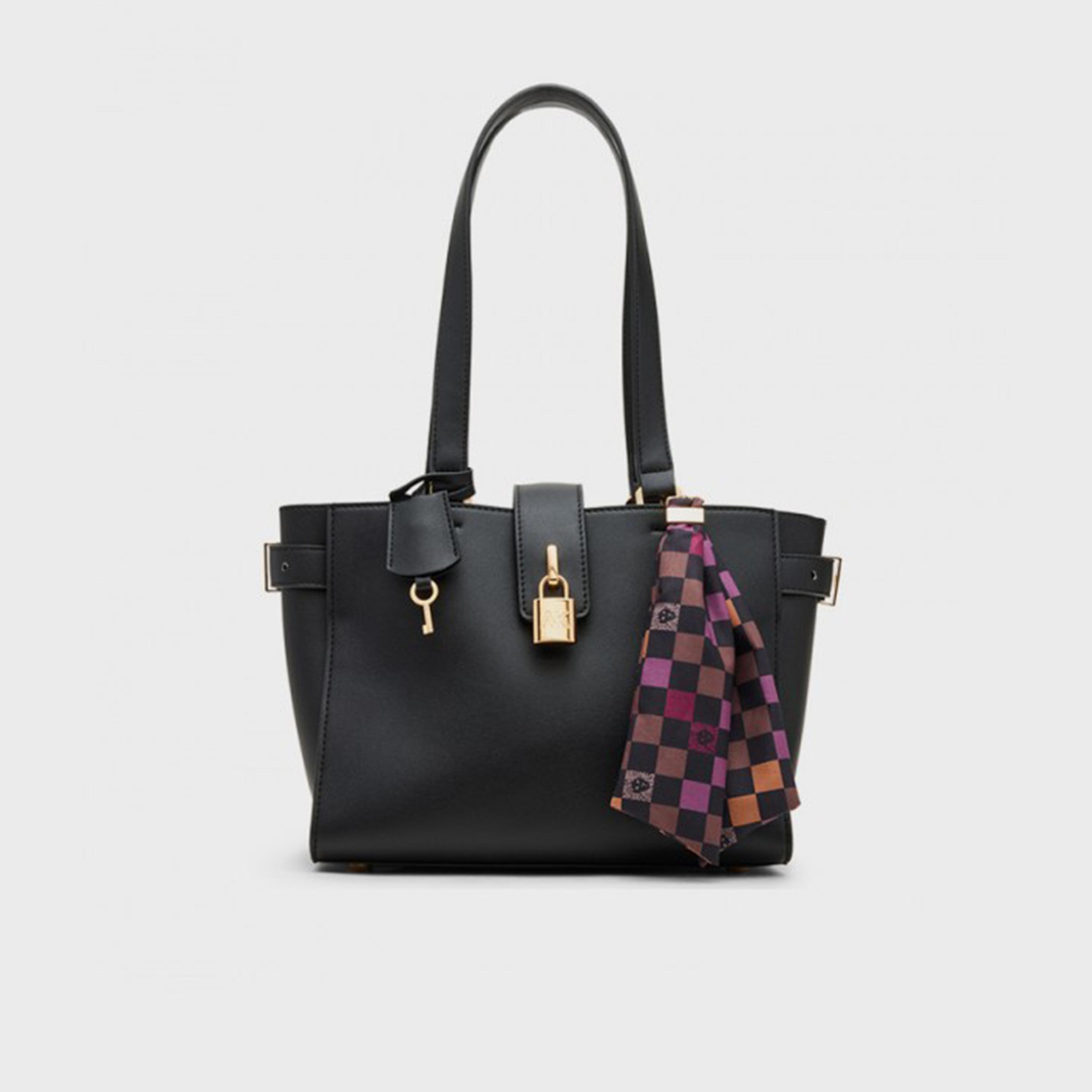 Anne Klein Design Detail Double-Handle Tote Bag with Magnetic Closure-women-bagsandwallets-handbags-image-1