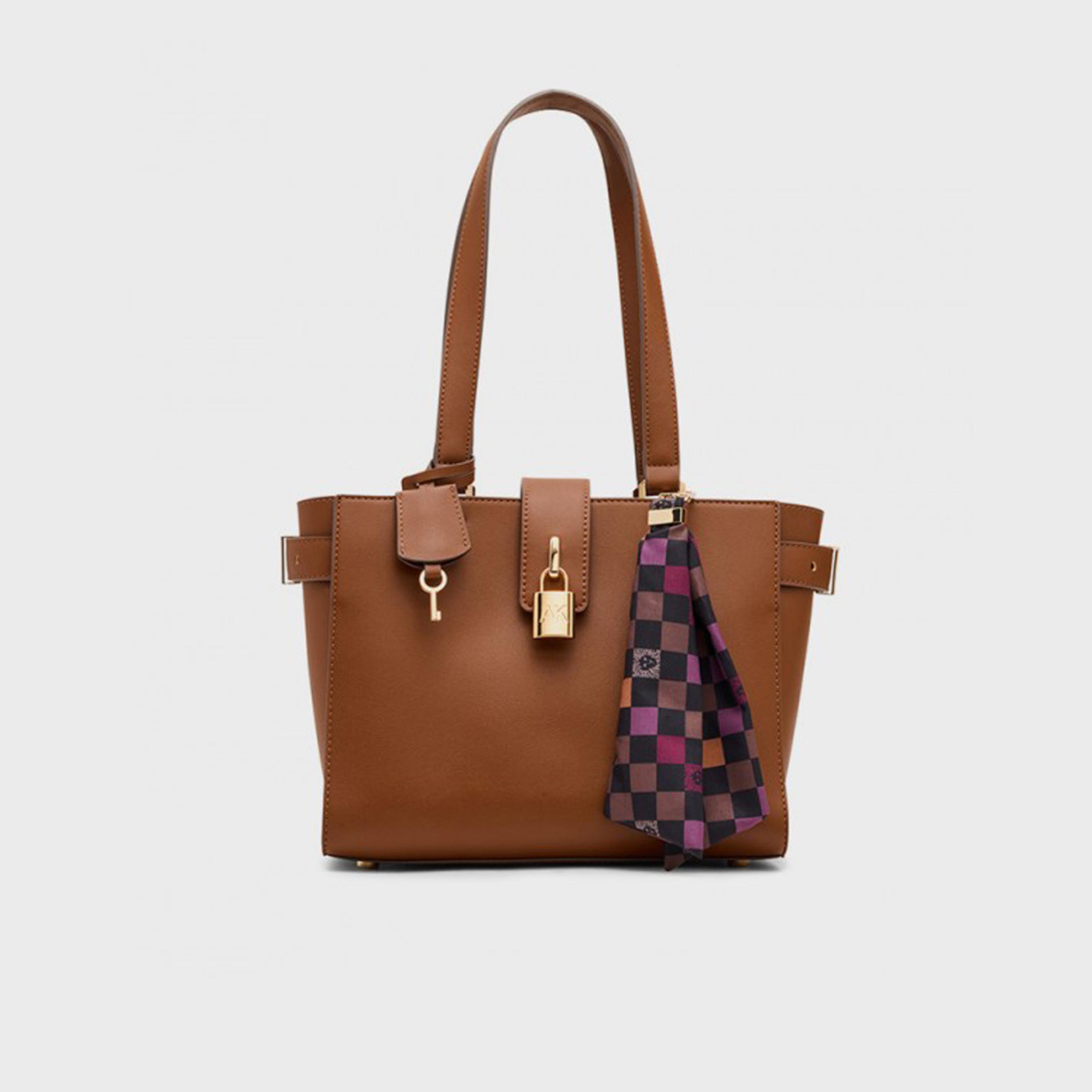 Anne Klein Design Detail Double-Handle Tote Bag with Magnetic Closure-women-bagsandwallets-handbags-image-1
