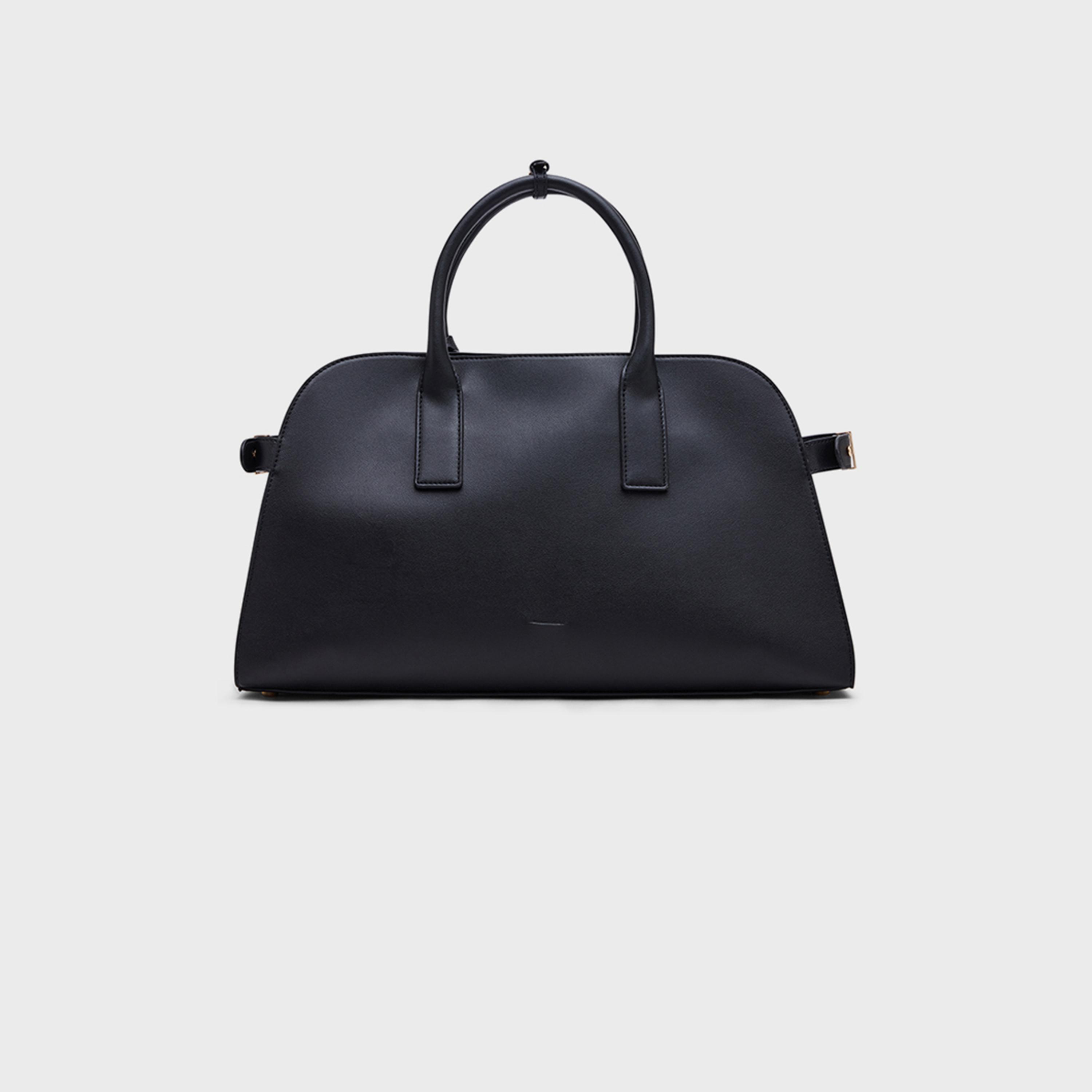 Anne Klein Embellished Double-Handle Satchel Bag with Magnetic Closure and Detachable Strap-women-bagsandwallets-handbags-image-4