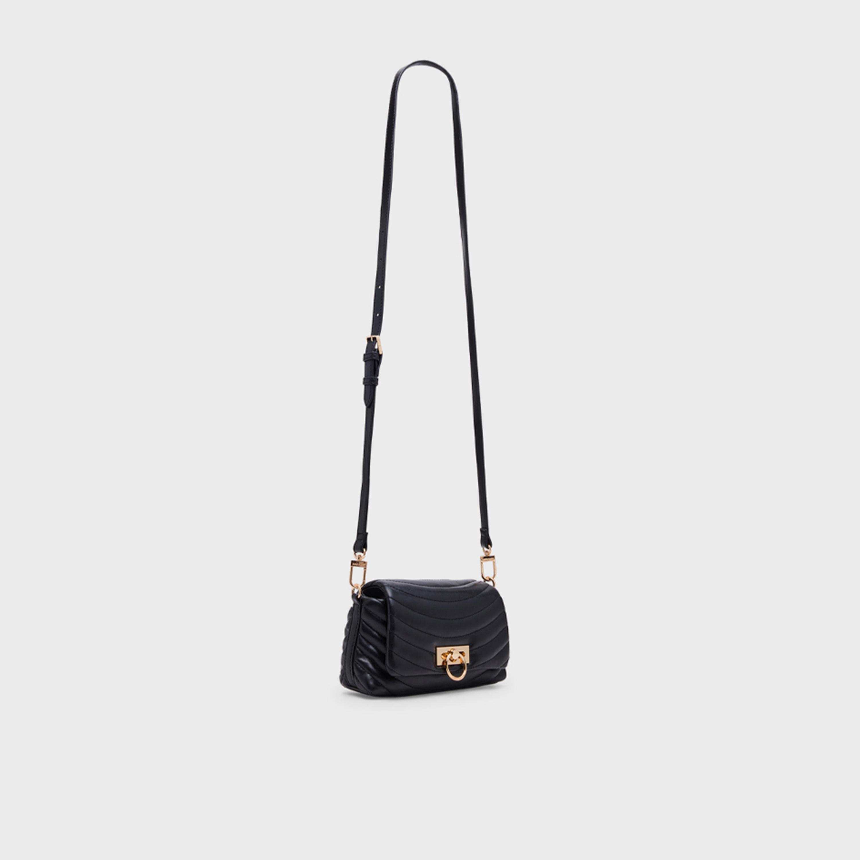 آن كلين - شنطة كتف مبطنة بغطاء وحزام قابل للإزالة-women-bagsandwallets-handbags-image-2