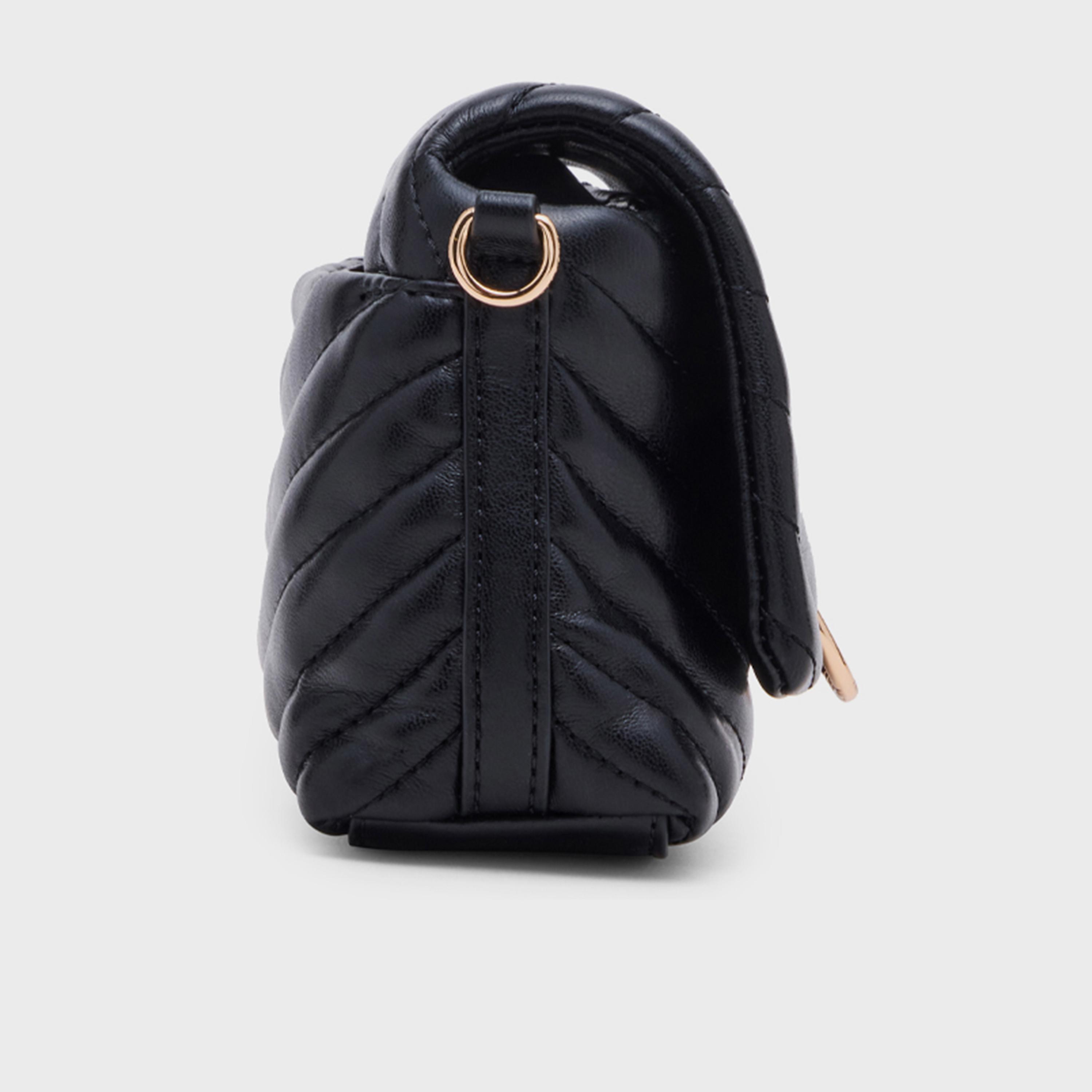 آن كلين - شنطة كتف مبطنة بغطاء وحزام قابل للإزالة-women-bagsandwallets-handbags-image-3