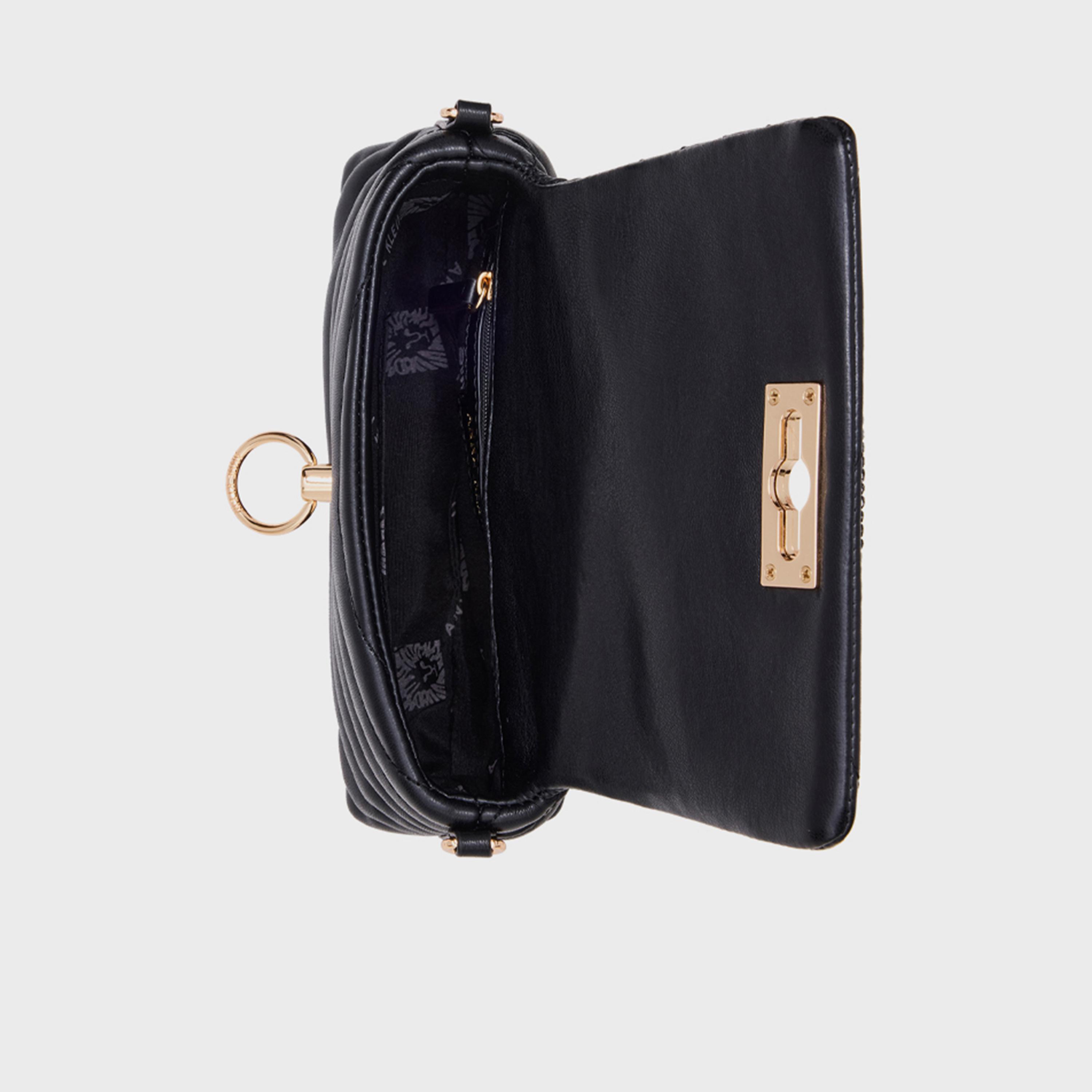 آن كلين - شنطة كتف مبطنة بغطاء وحزام قابل للإزالة-women-bagsandwallets-handbags-image-5