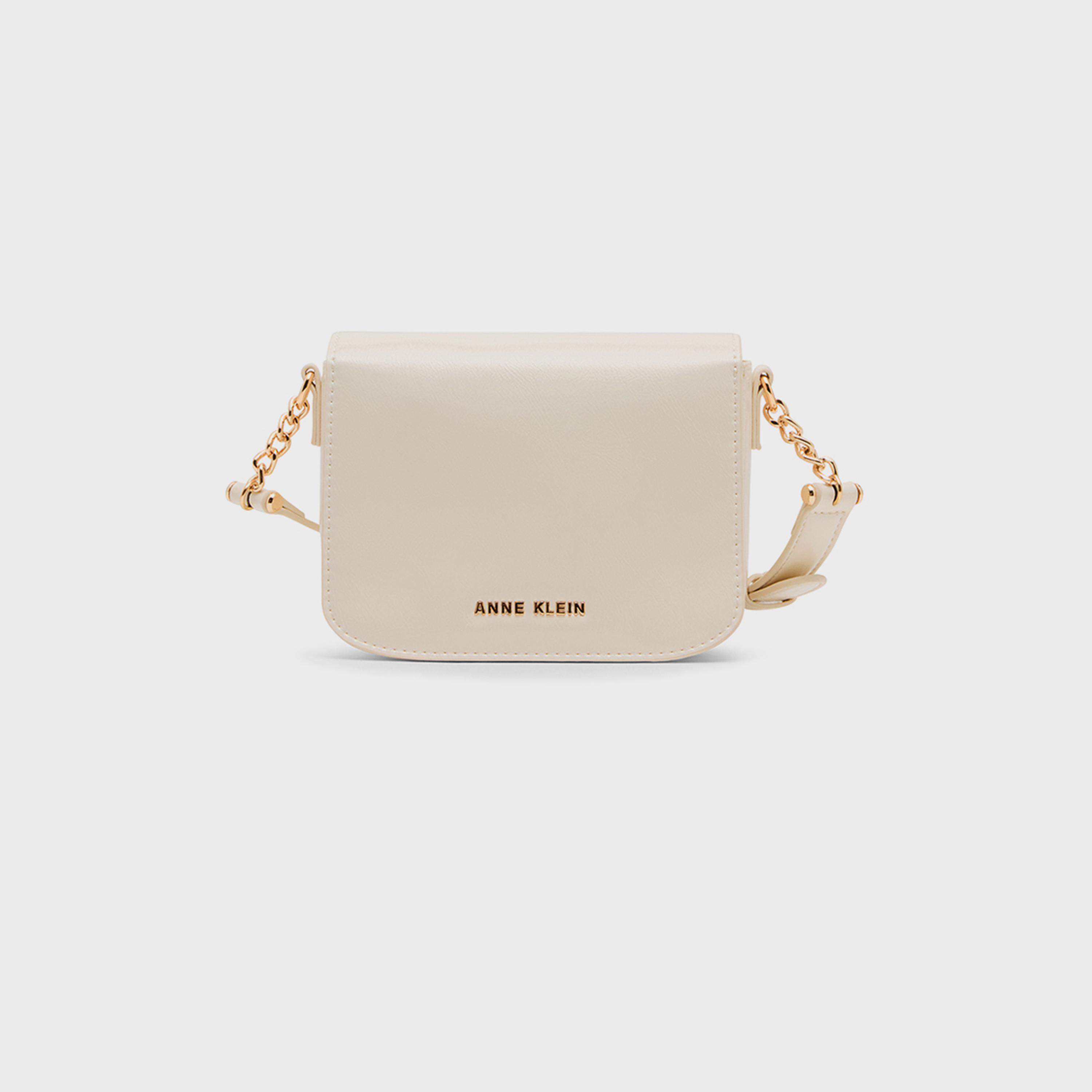 آن كلين - شنطة كروس مزينة بغطاء وحزام قابل للتعديل-women-bagsandwallets-handbags-image-3
