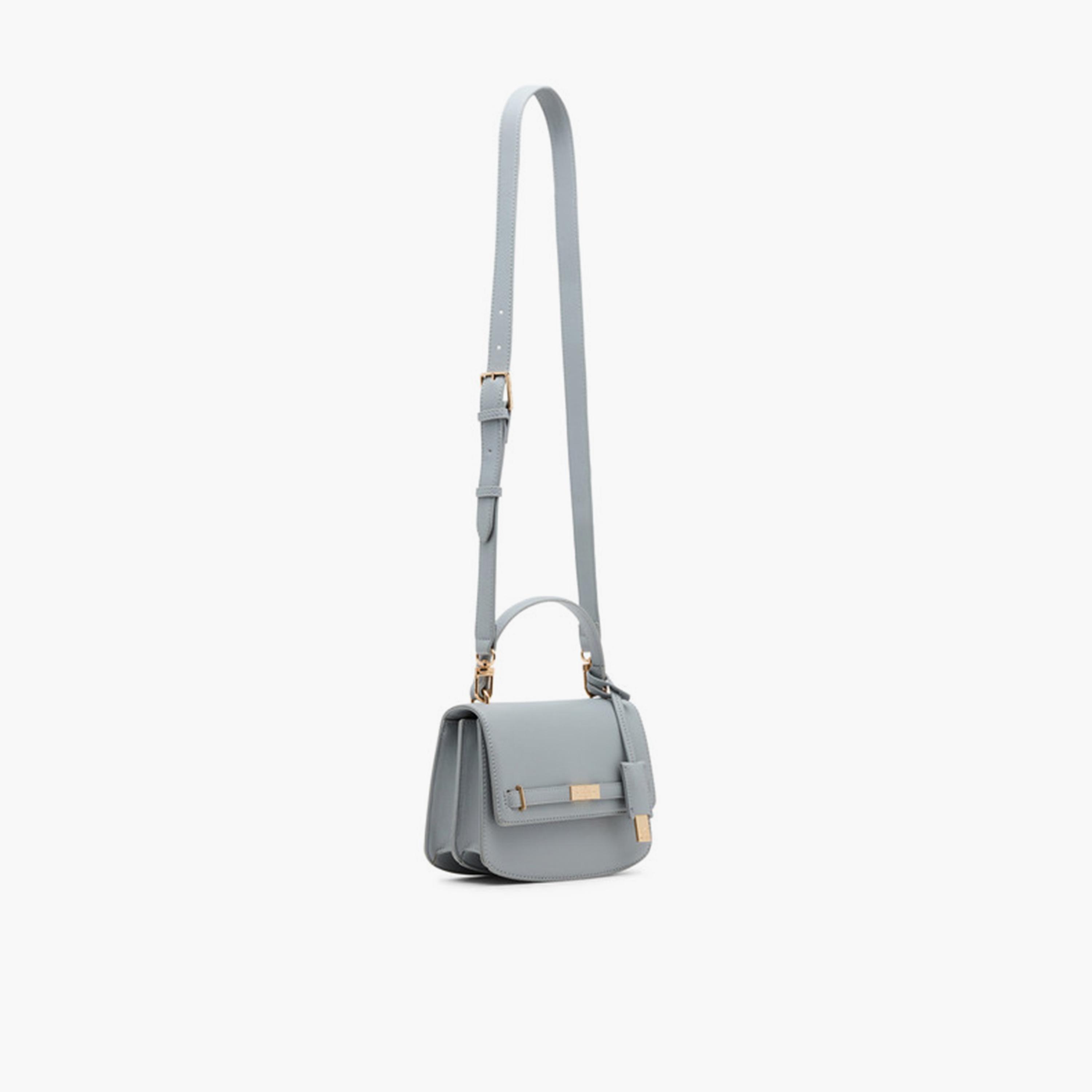 آن كلين - شنطة كتف بمقبض علوي مزخرف مع غطاء وحزام قابل للإزالة-women-bagsandwallets-handbags-image-2